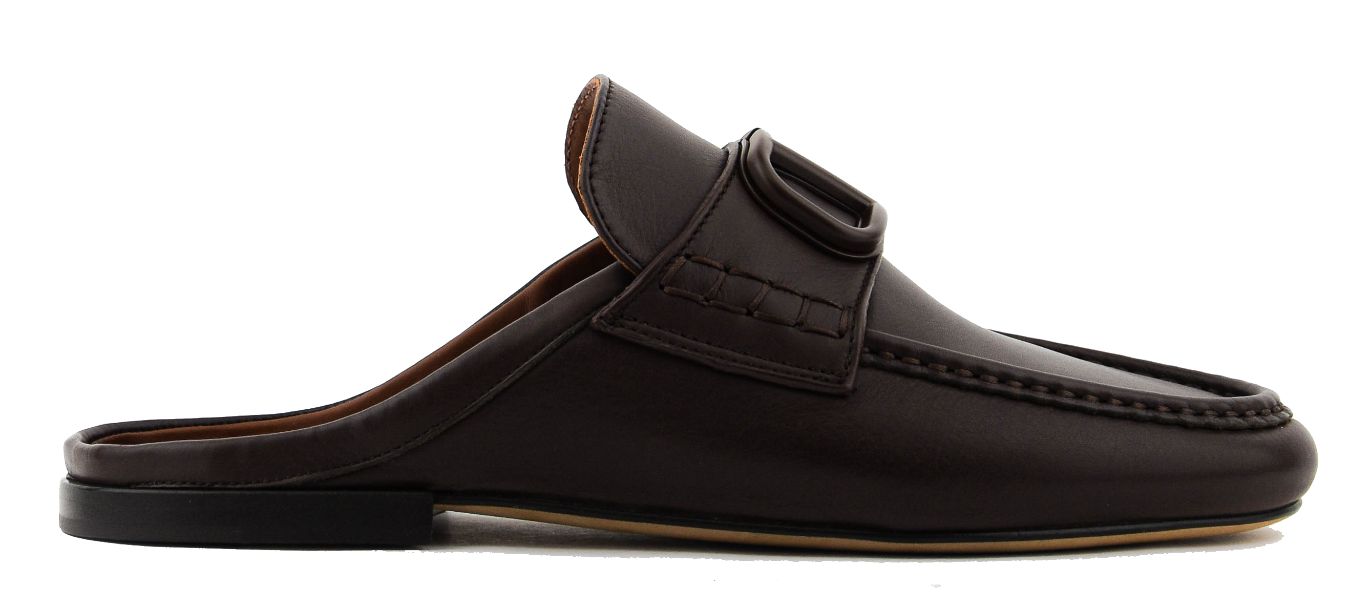 VALENTINO GARVANI SABOT DARK BROWN