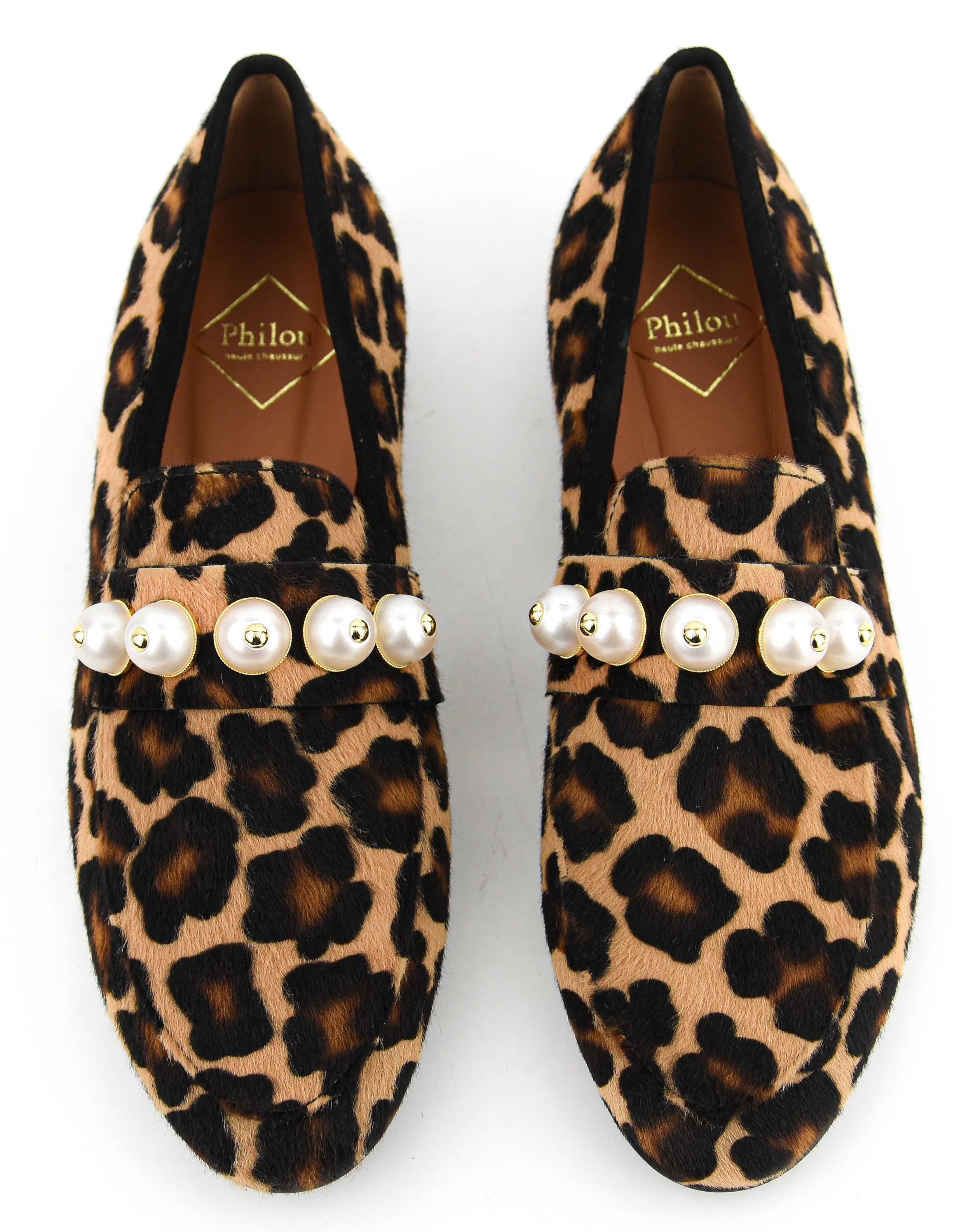 PHILOU PEARLLOAFER 2.0 LEOPARD