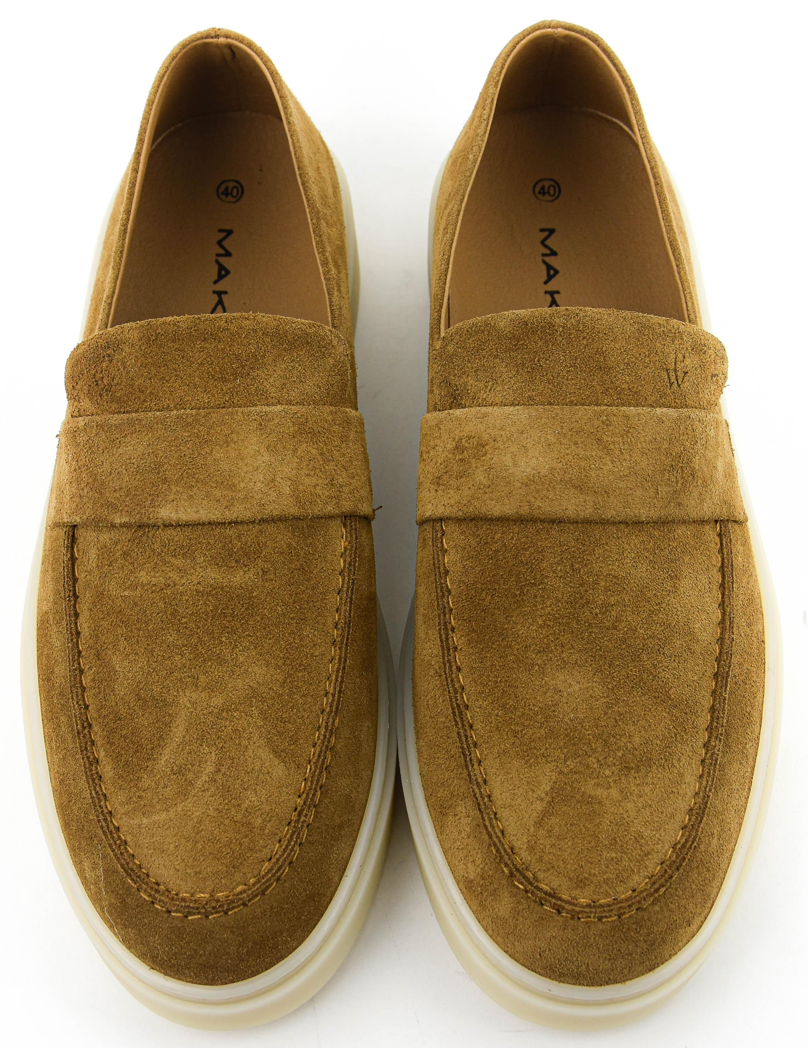 MAKRIS X PAULWARMER CITY LOAFER TAUPE