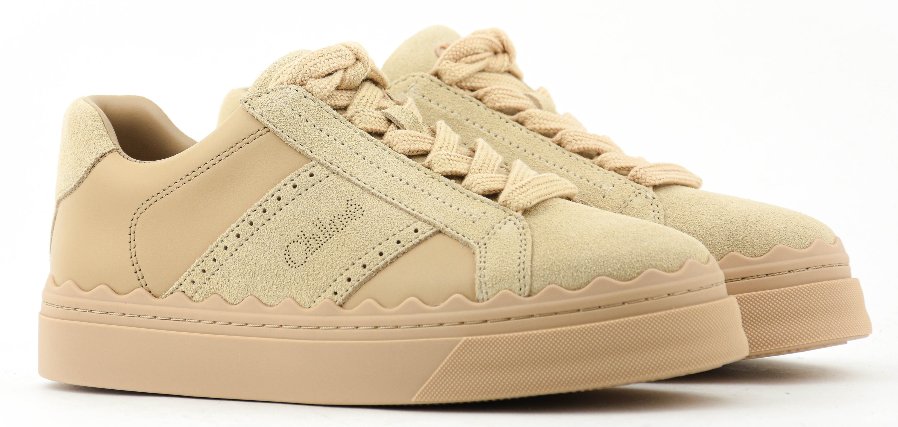 CHLOE LAUREN SNEAKER SMOOTH TAN