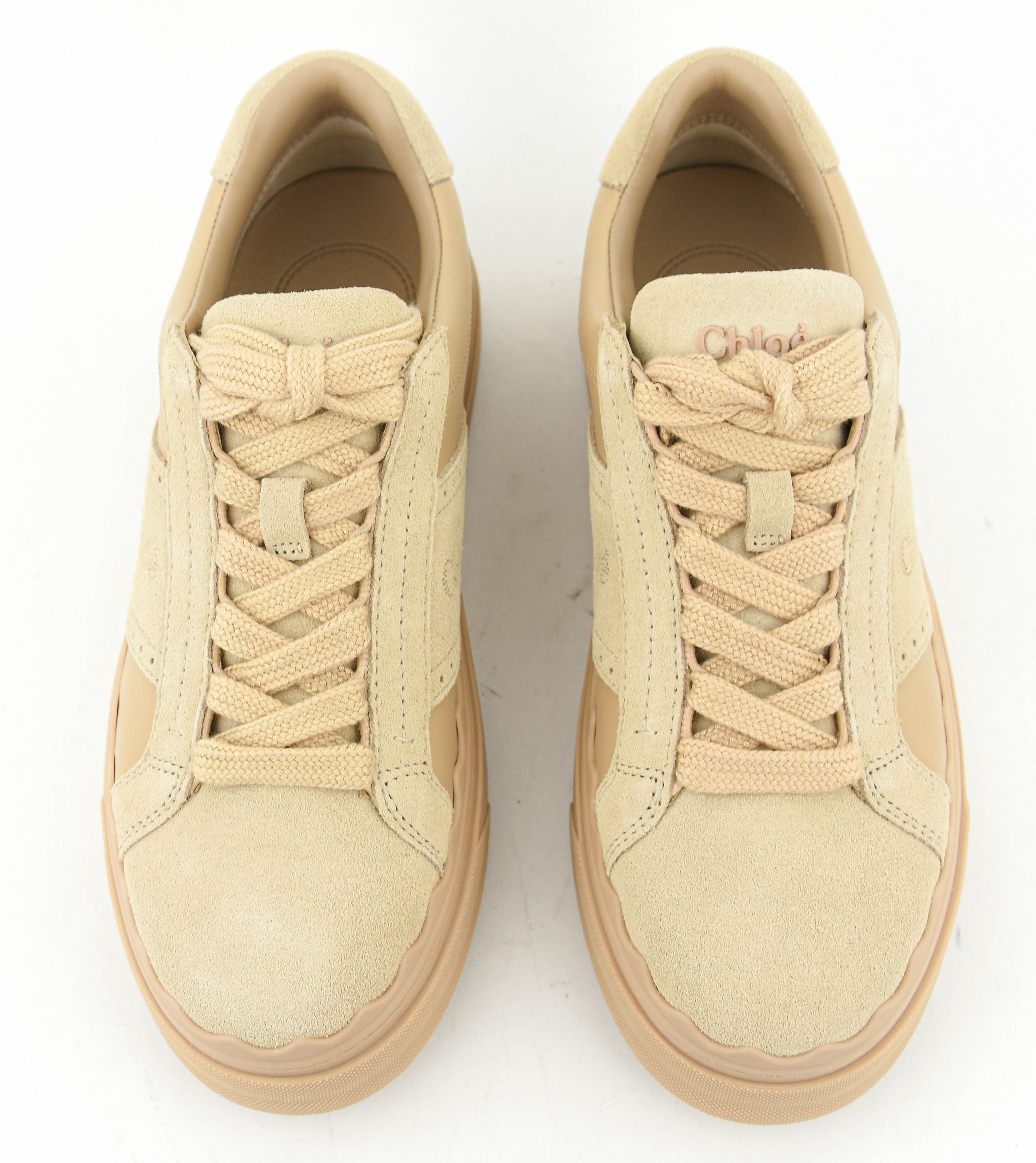 CHLOE LAUREN SNEAKER SMOOTH TAN