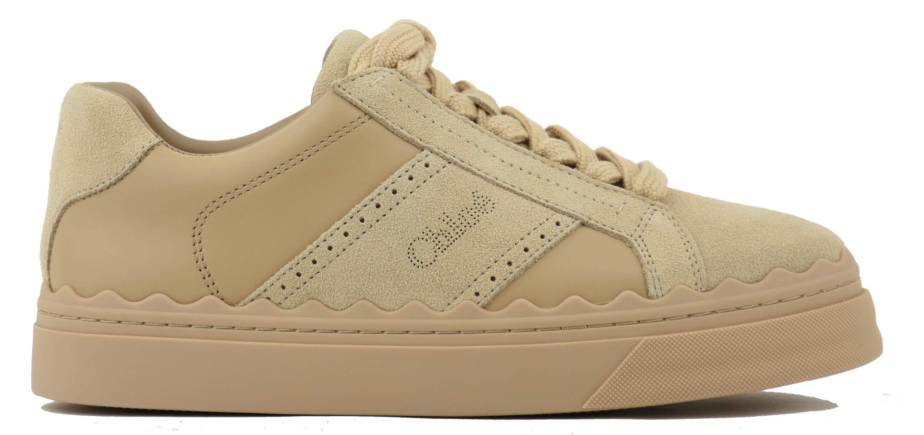 CHLOE LAUREN SNEAKER SMOOTH TAN