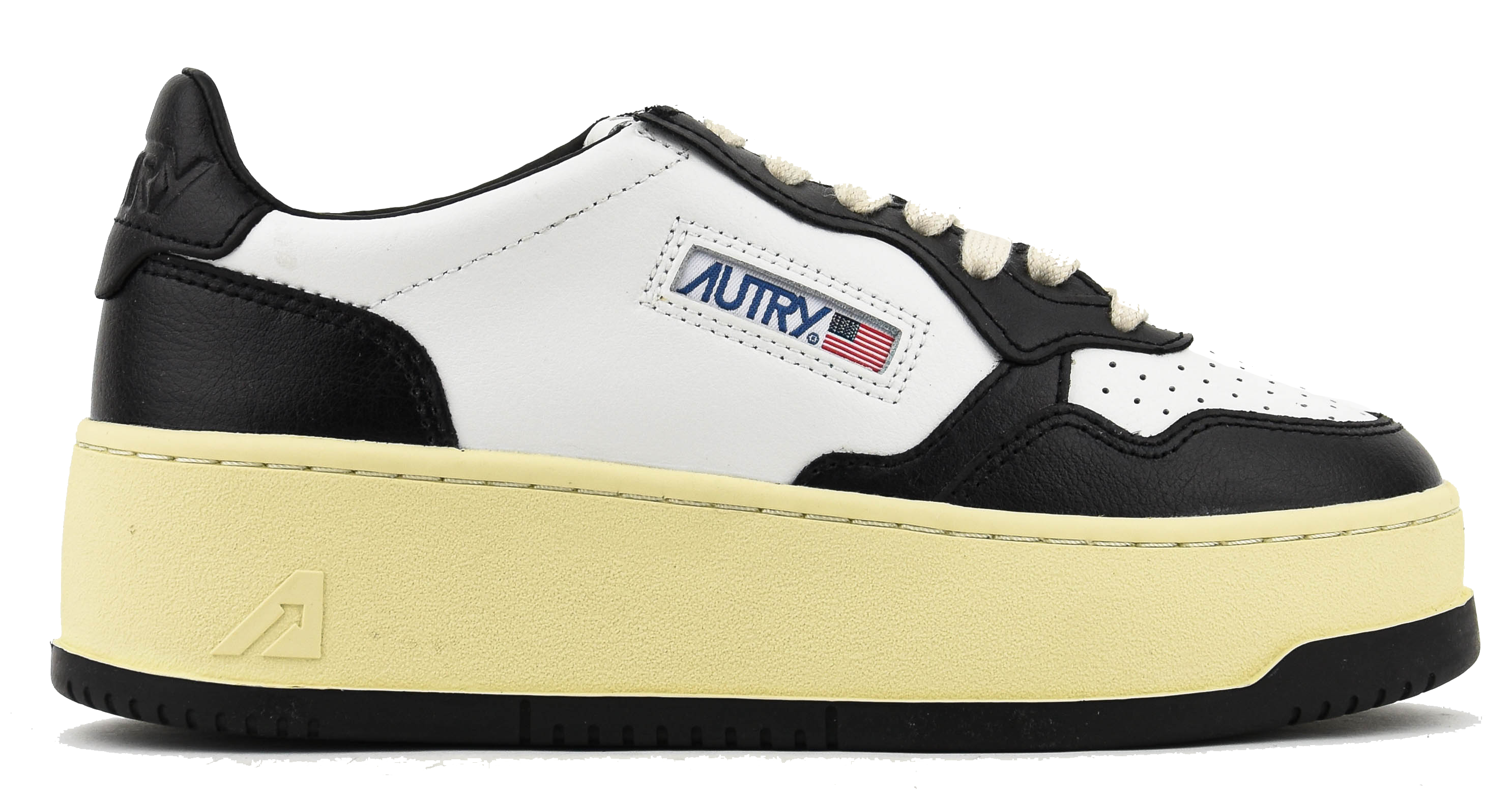 AUTRY MEDALIST PLATFORM SNEAKER BLACK