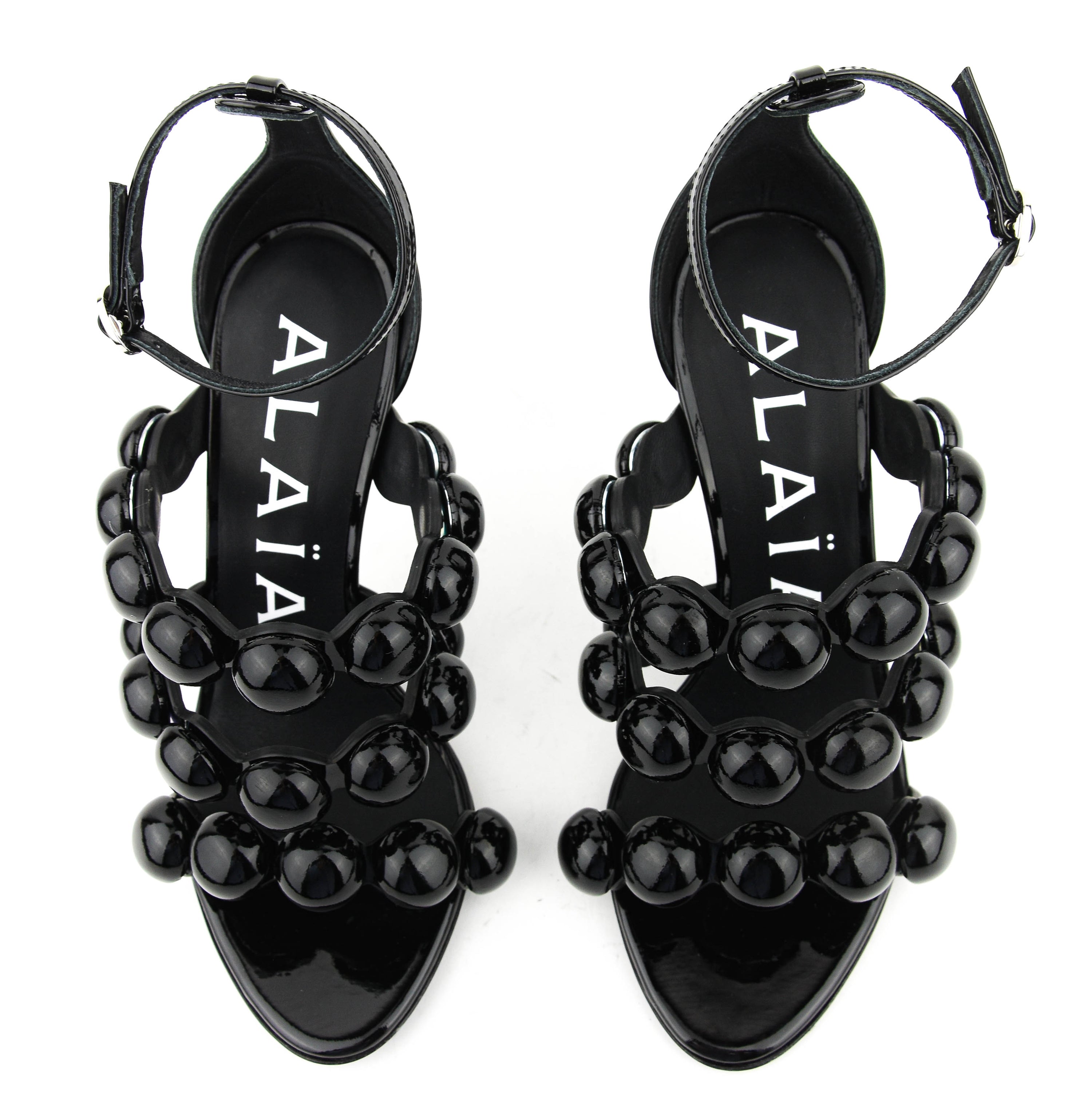 ALAIA SANDALE A TALON BLACK