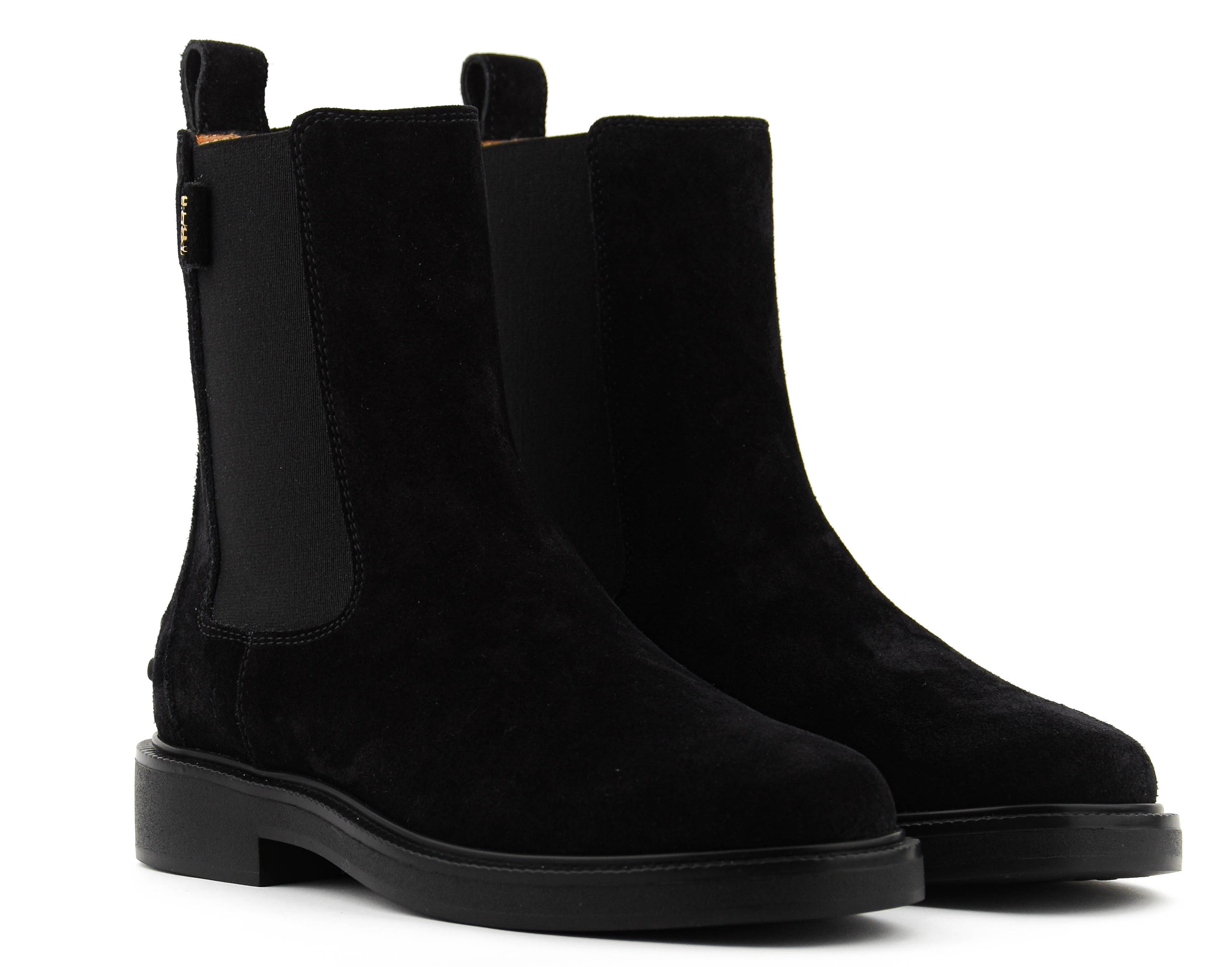 TOD'S CHELSEA BOOT SUEDE BLACK