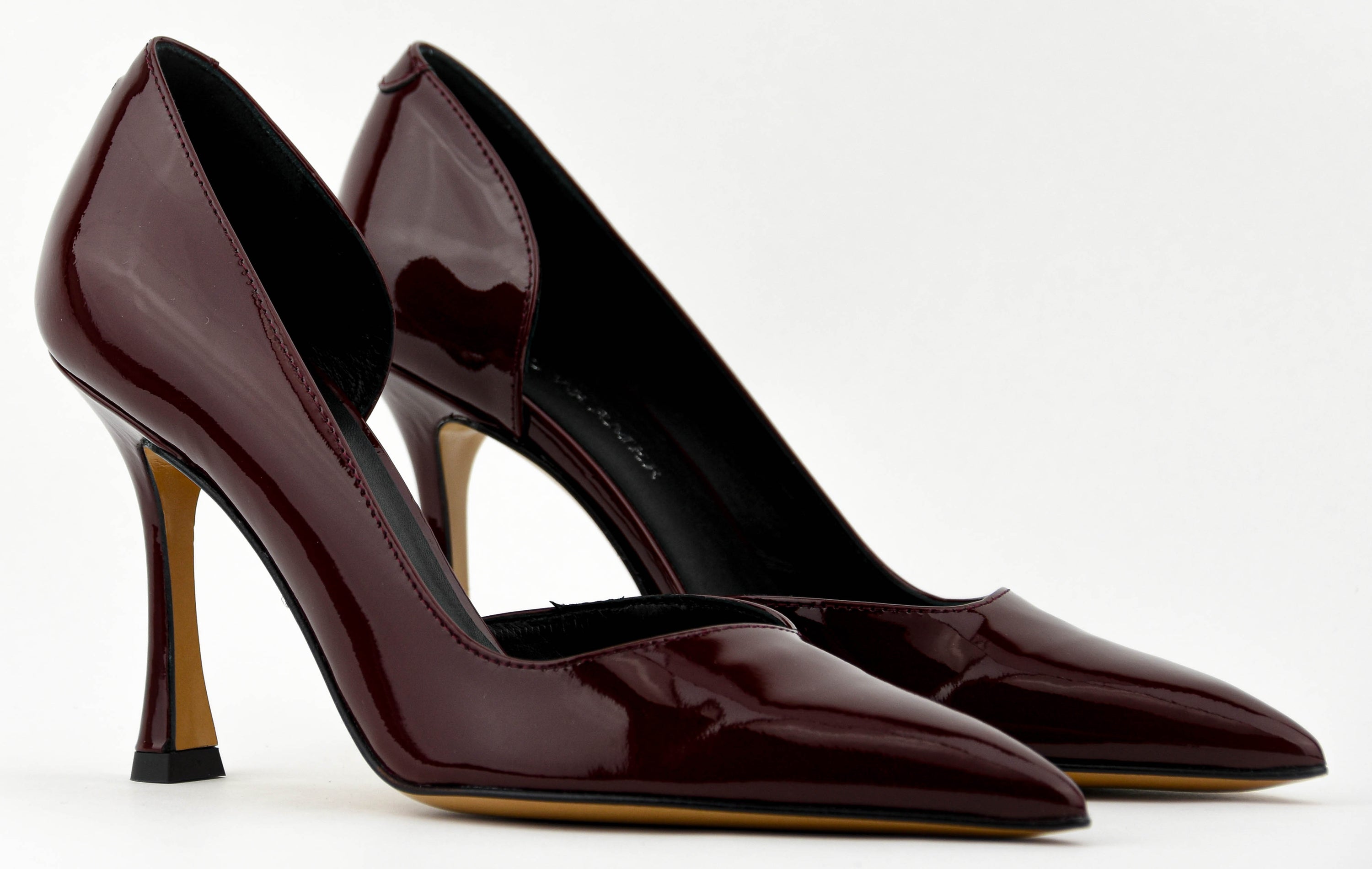 PAULWARMER D'ORSAY PUMP BURGUNDY