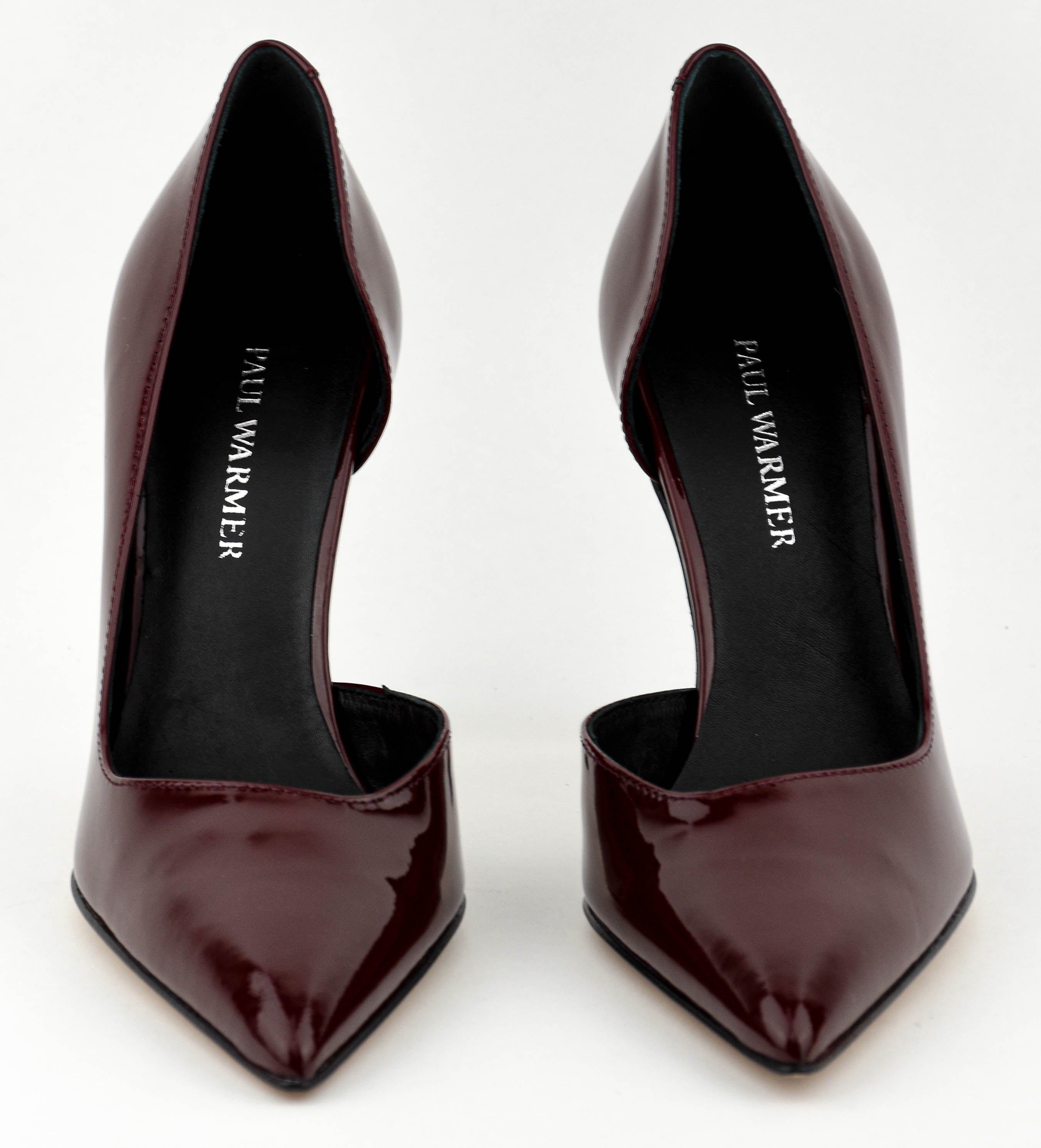 PAULWARMER D'ORSAY PUMP BURGUNDY