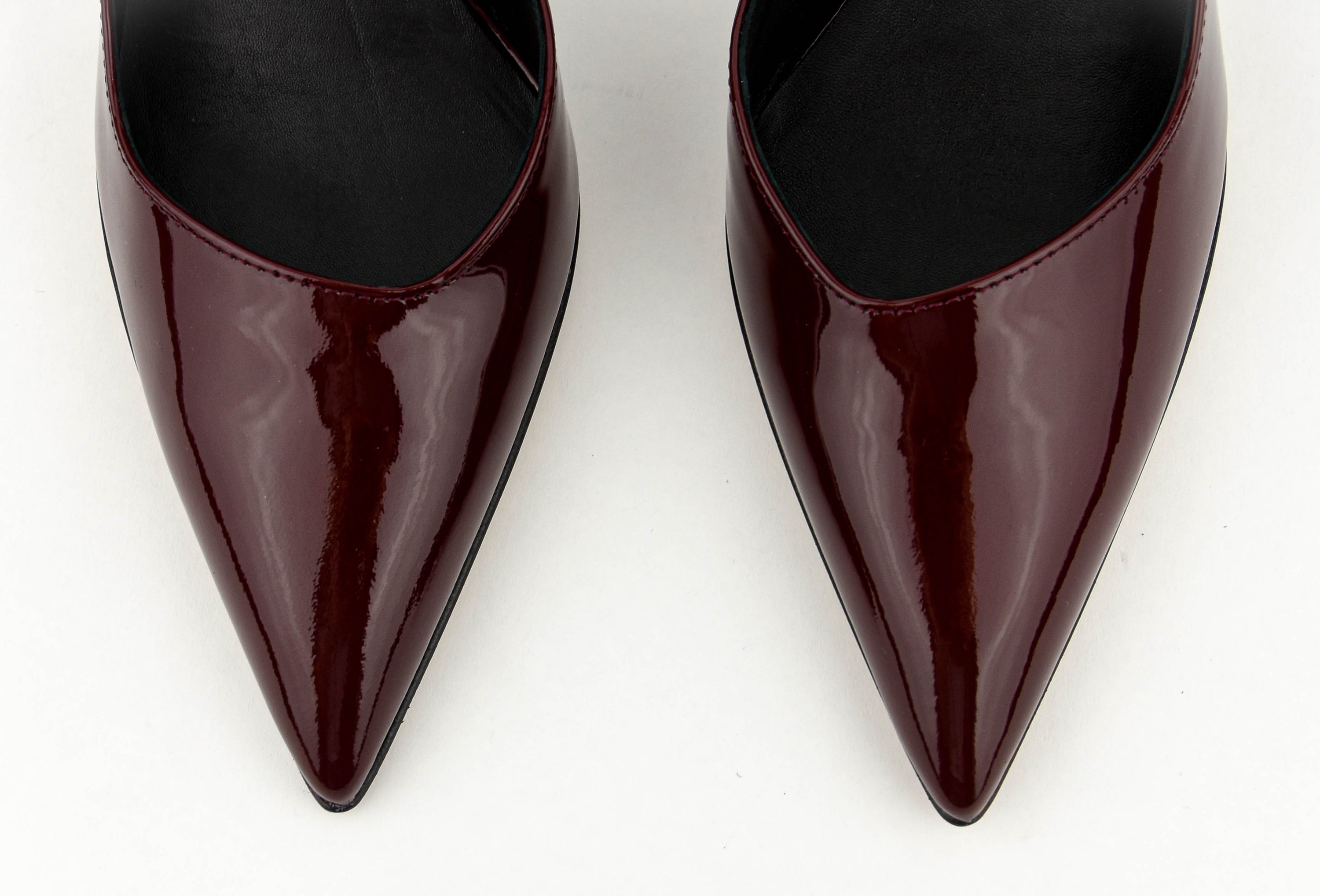 PAULWARMER D'ORSAY PUMP BURGUNDY