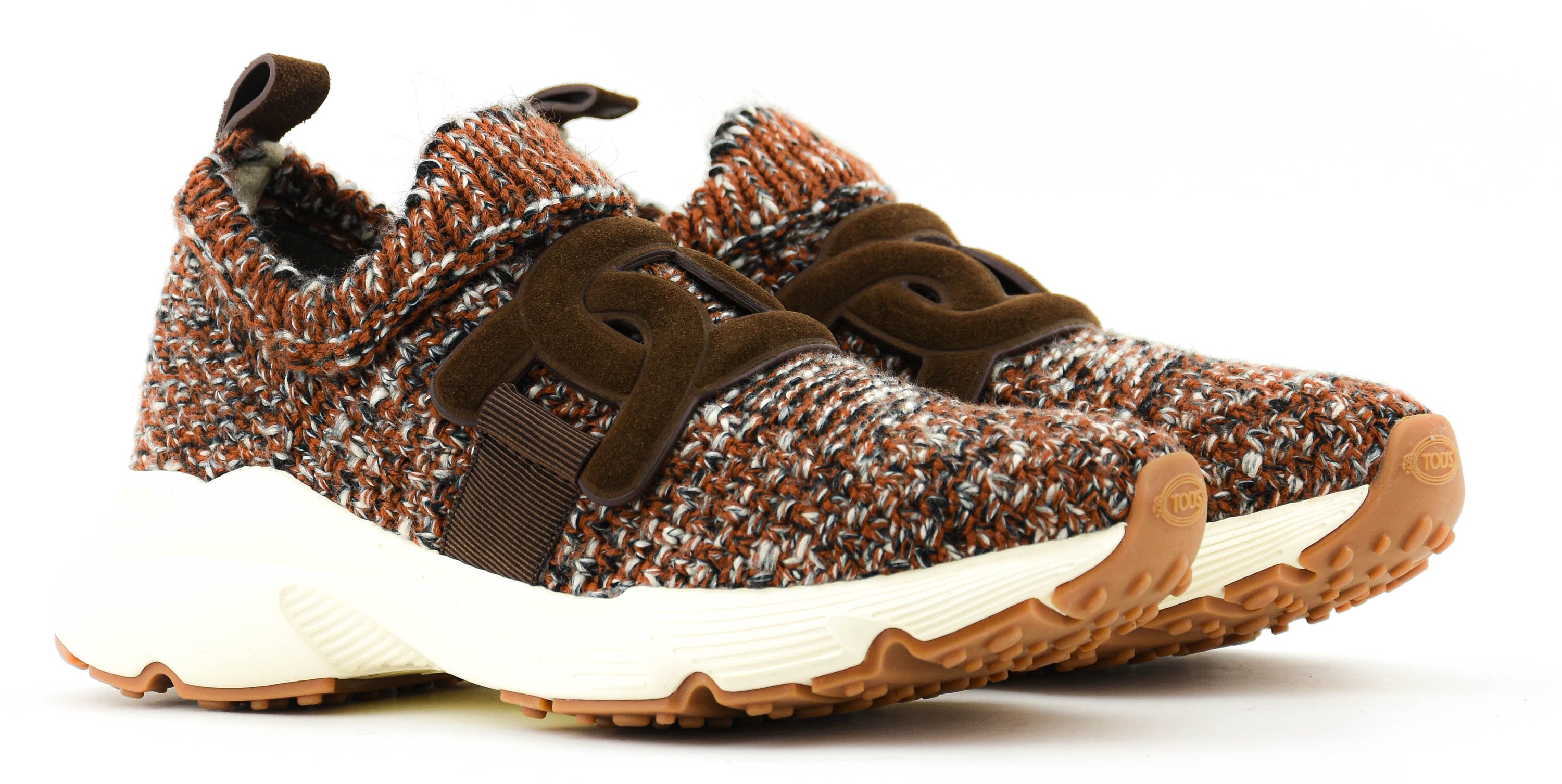 TOD'S KATE SNEAKER WOOL BROWN