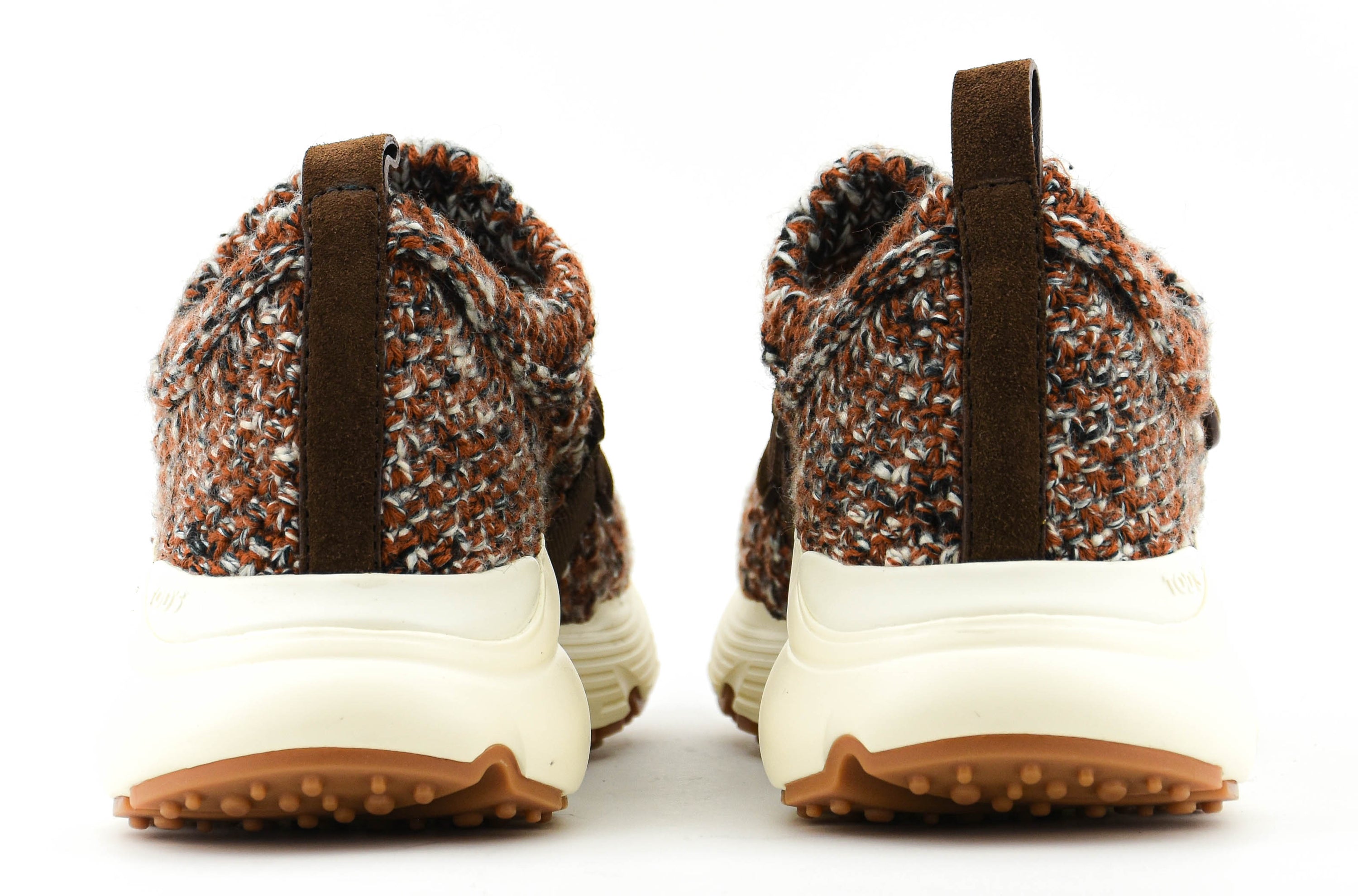 TOD'S KATE SNEAKER WOOL BROWN