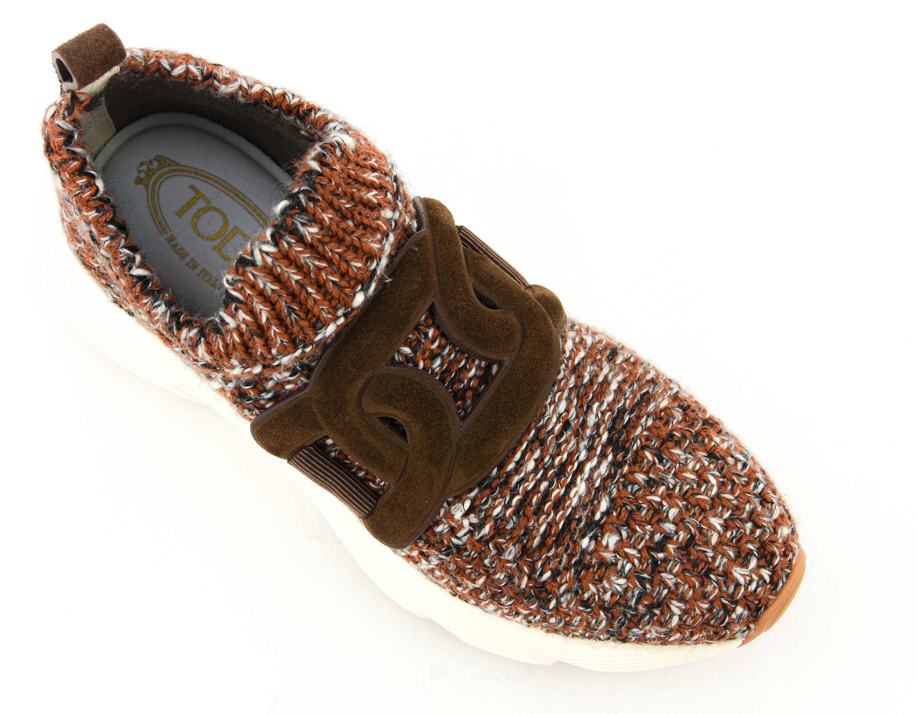 TOD'S KATE SNEAKER WOOL BROWN