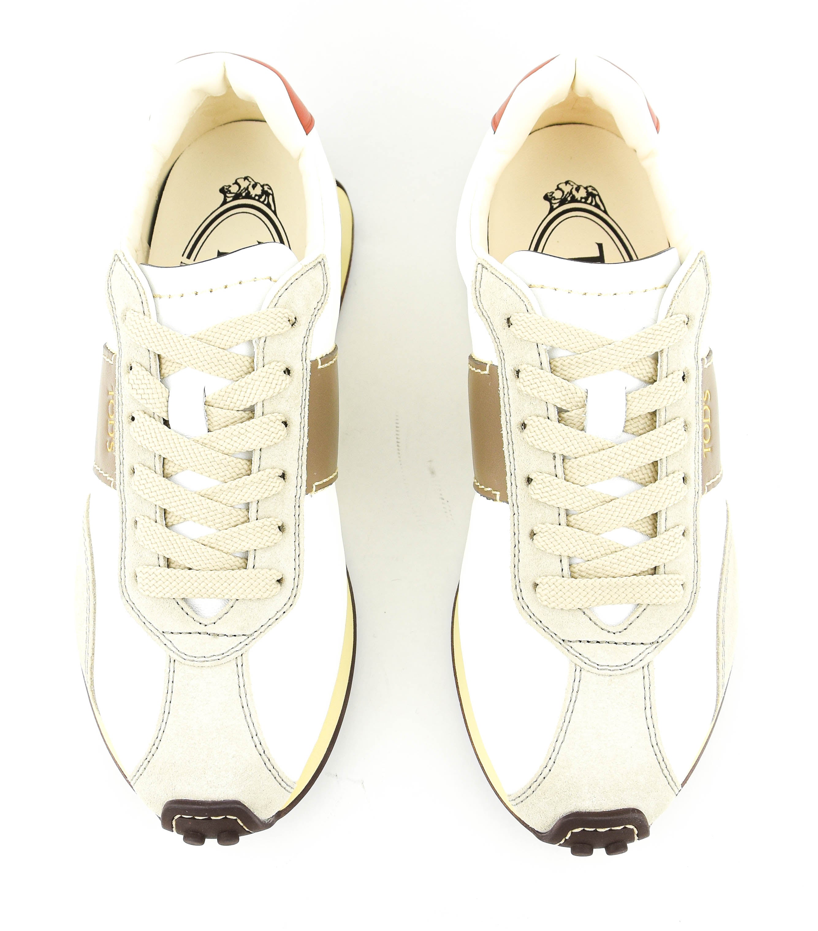 TOD'S SNEAKER WHITE GREY