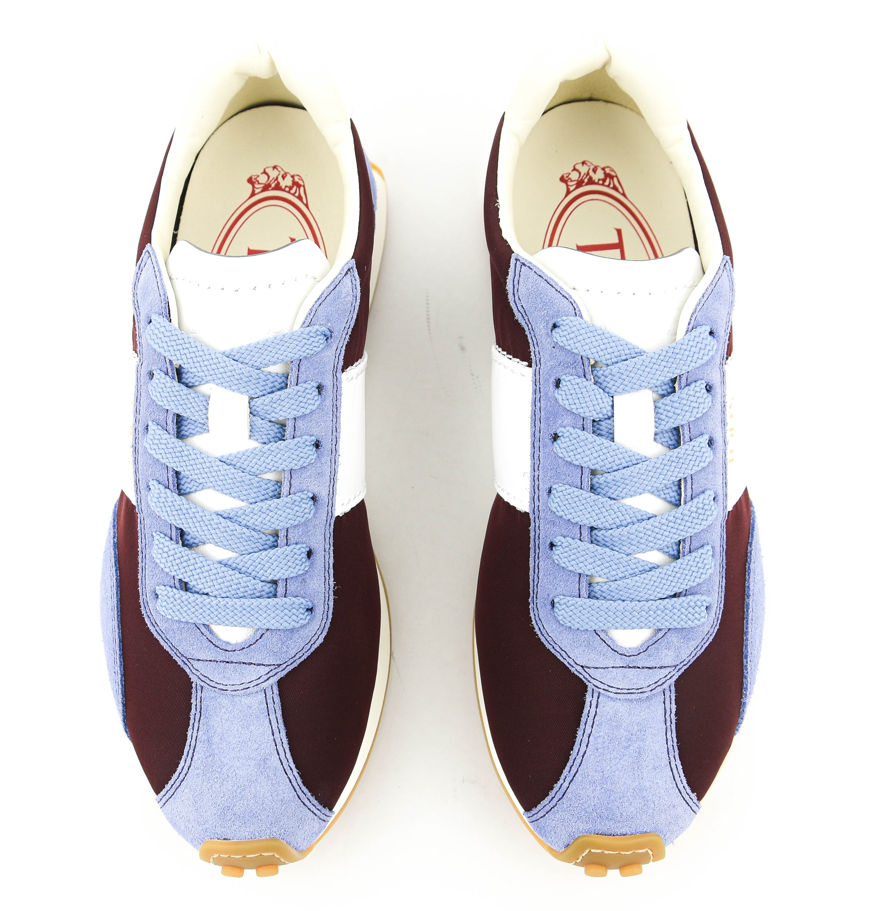 TOD'S SNEAKER BURGUNDY LILAC