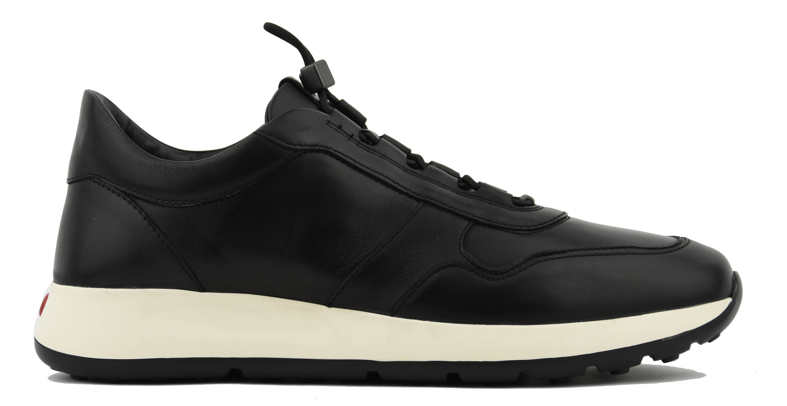 Black formal trainers on sale