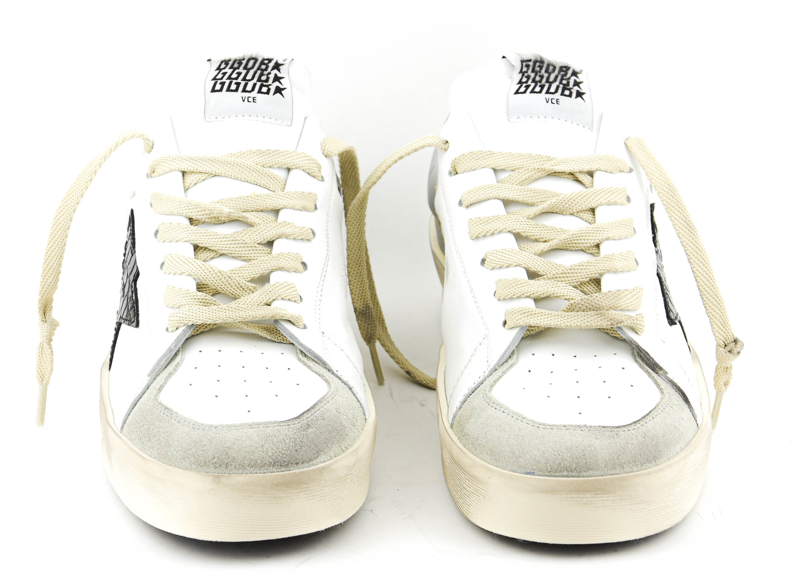 GOLDEN GOOSE STARDAN OPTIC WHITE BLACK – Paul warmer