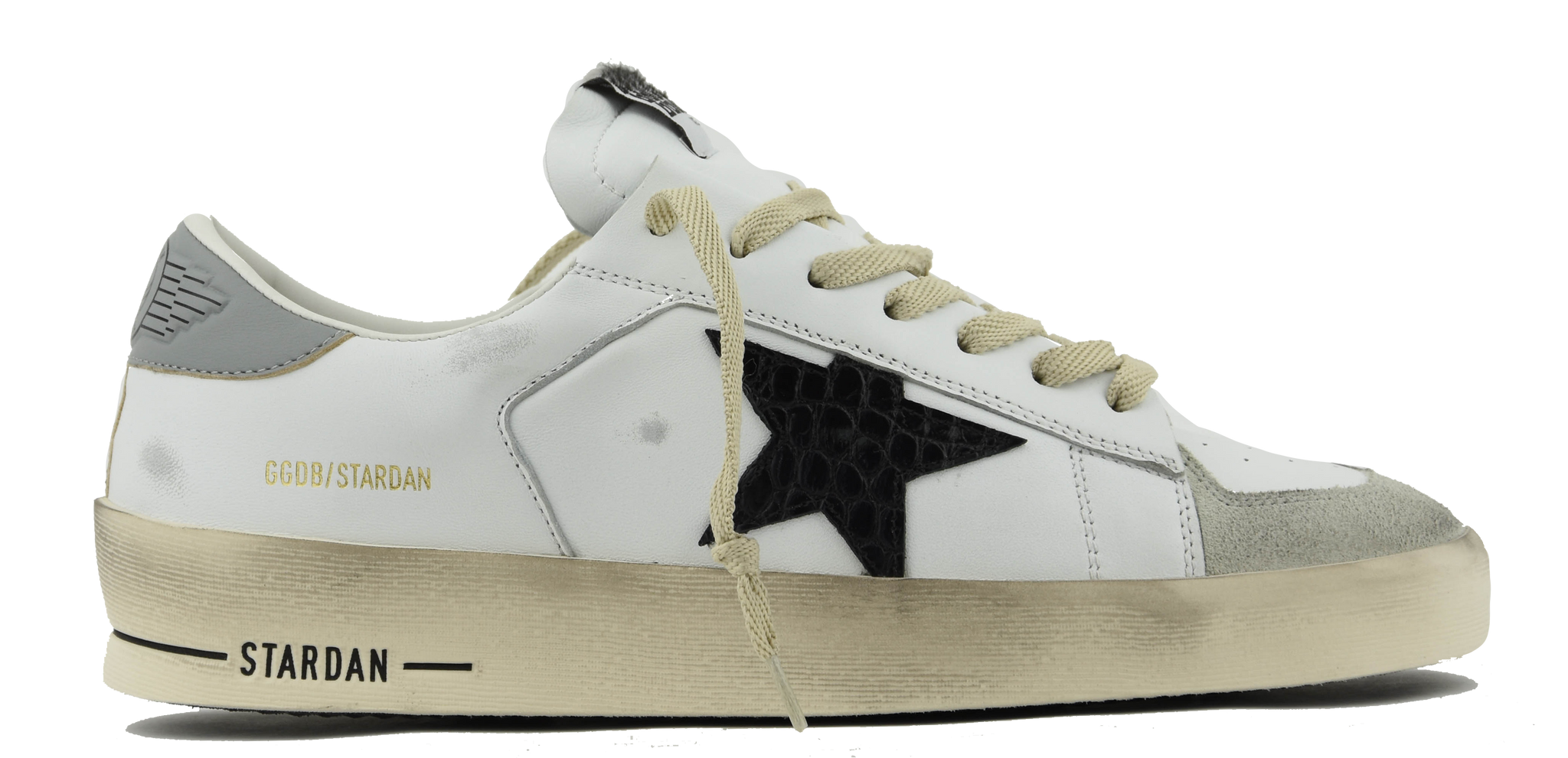 GOLDEN GOOSE STARDAN OPTIC WHITE BLACK – Paul warmer GOLDEN GOOSE STARDAN OPTIC WHITE BLACK – Paul warmer