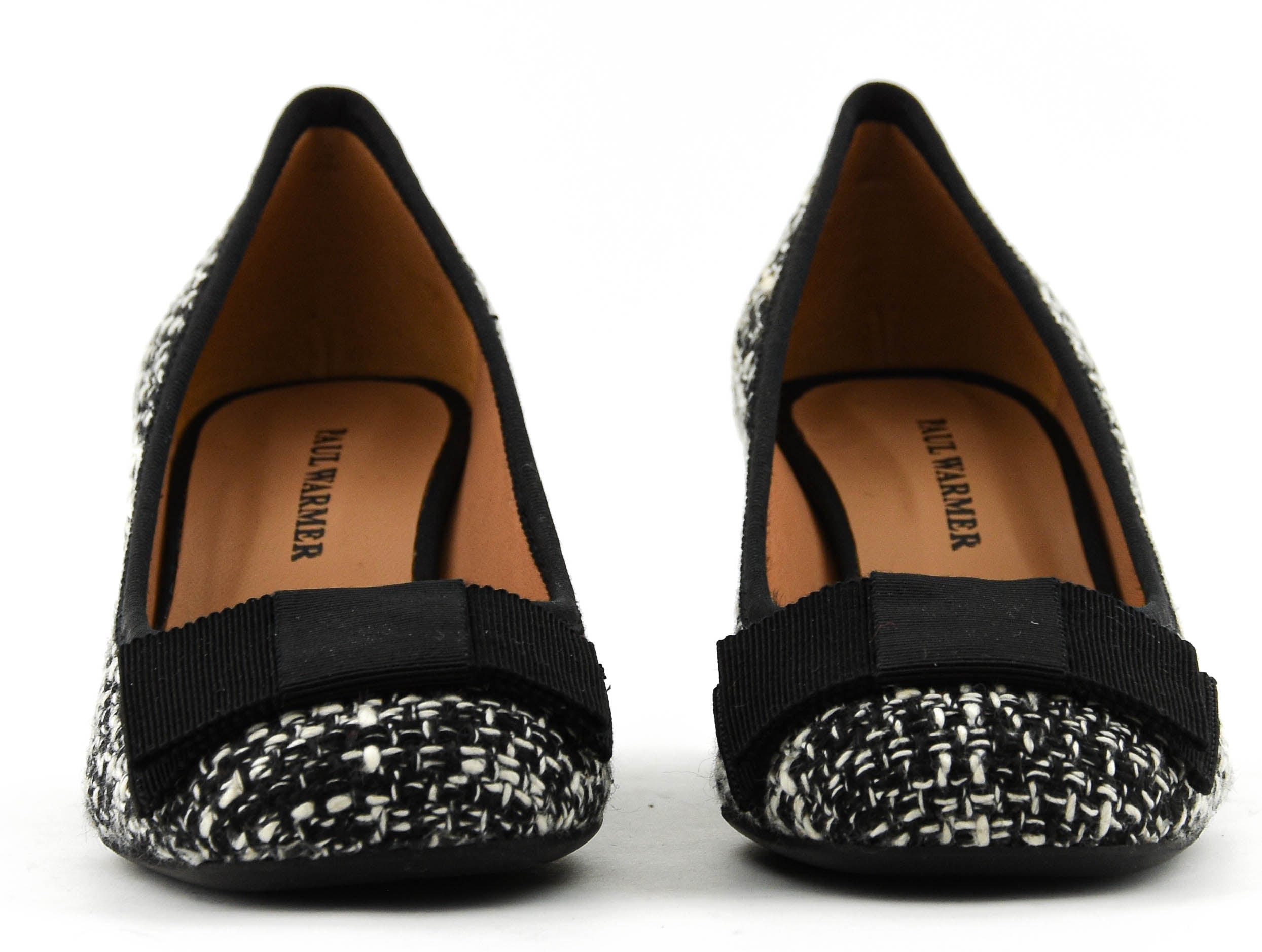 PAULWARMER ARIANA PUMP BOUCLE BLACK