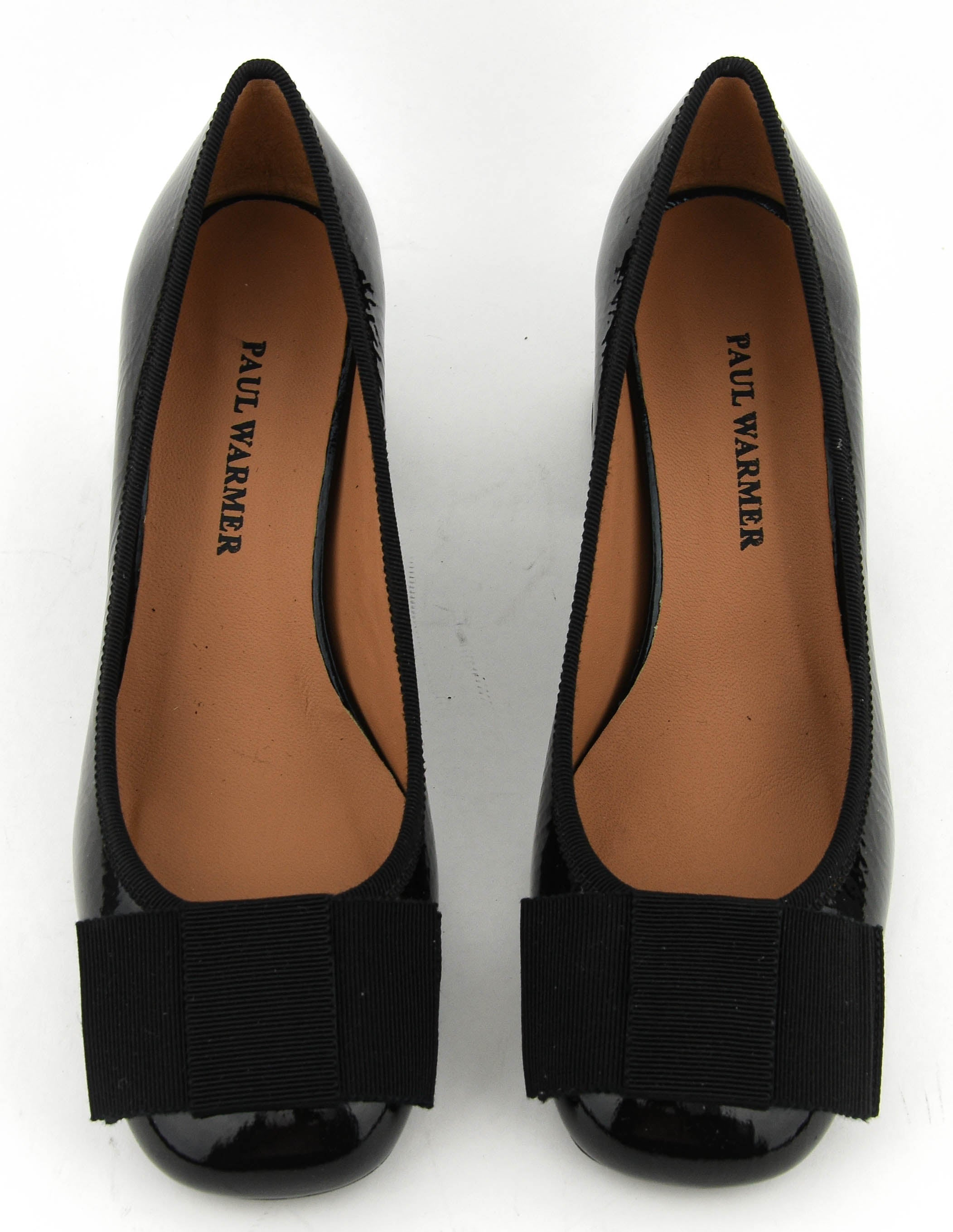 PAULWARMER ARIANA PUMP PATENT BLACK