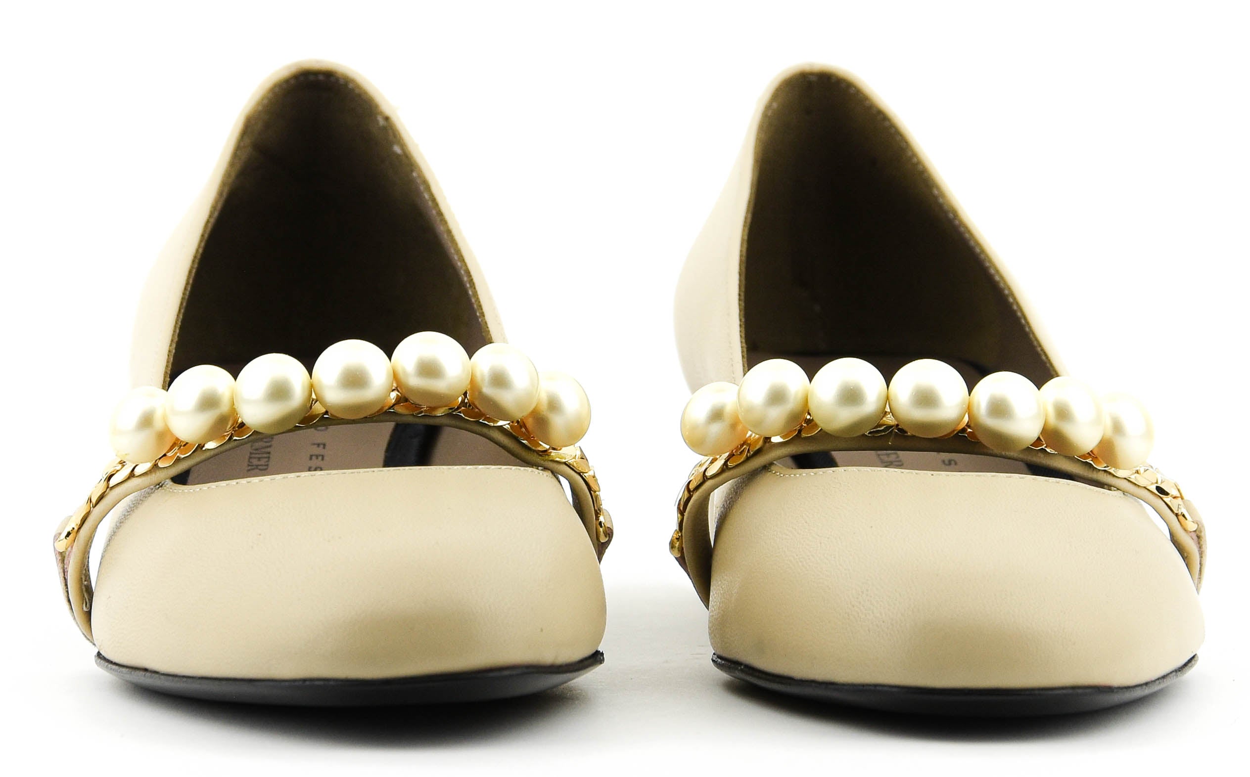 ROBERTO FESTA LIANA PEARL PUMP WHITE