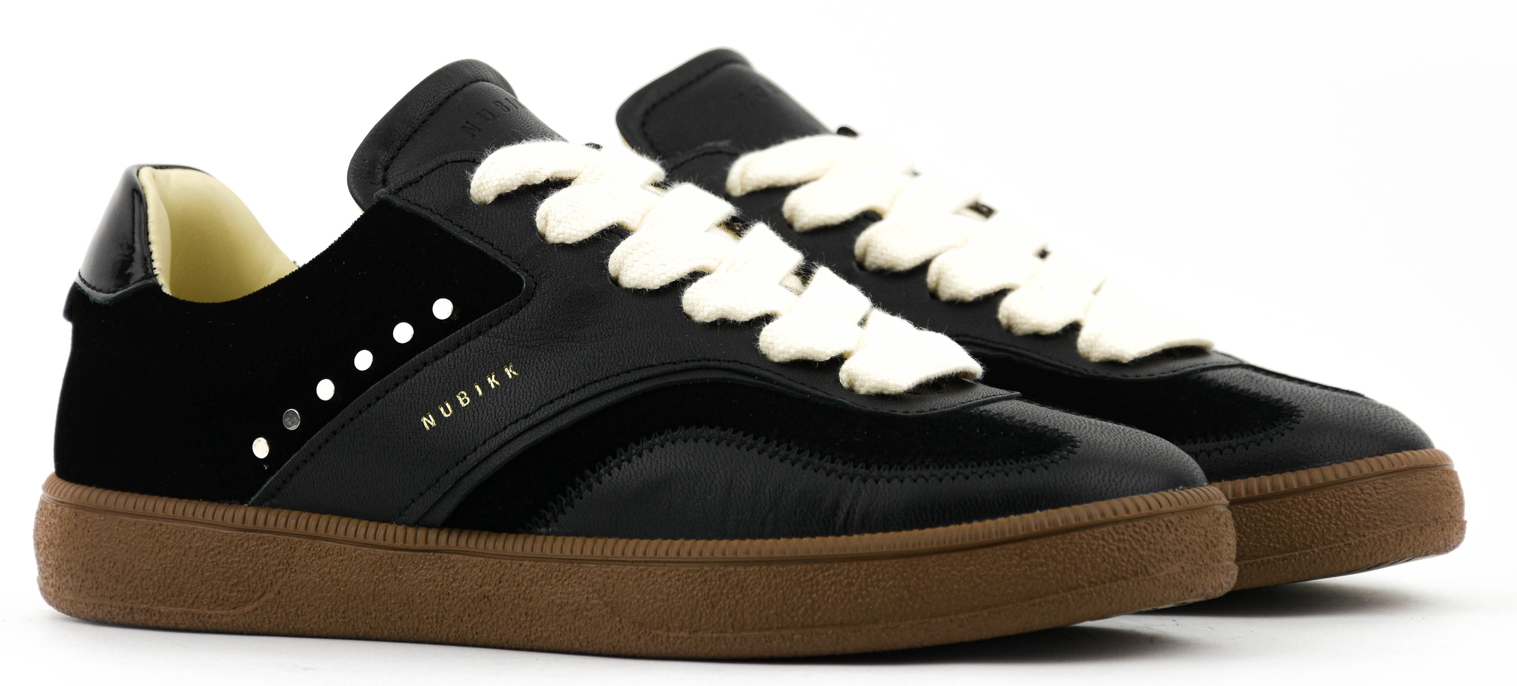 NUBIKK RAY OWEN STUDS BLACK SNEAKER