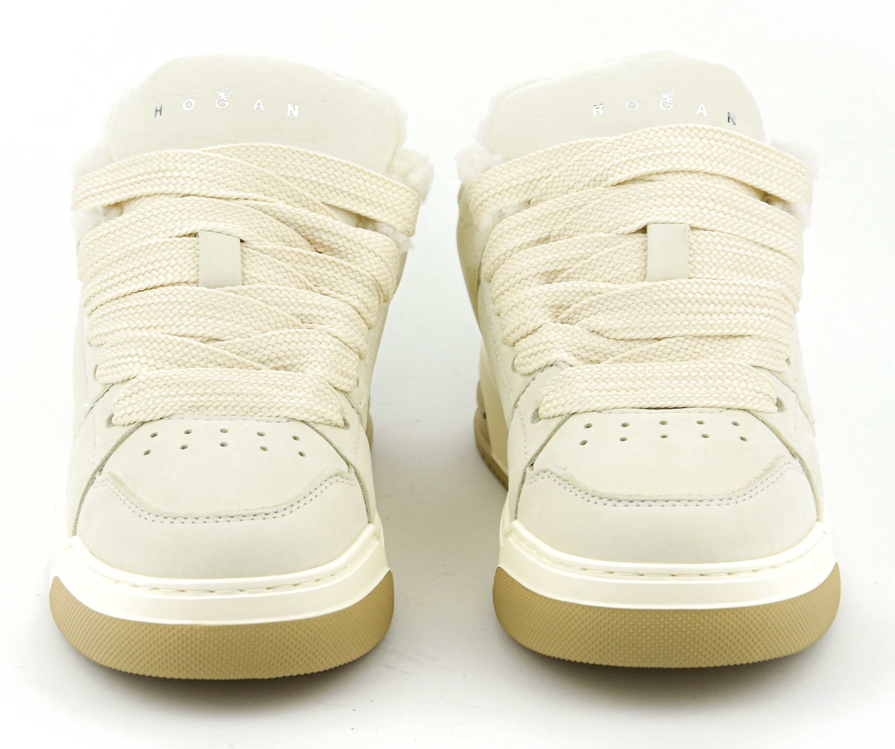 HOGAN H667 SKATE BEIGE WITH LINING