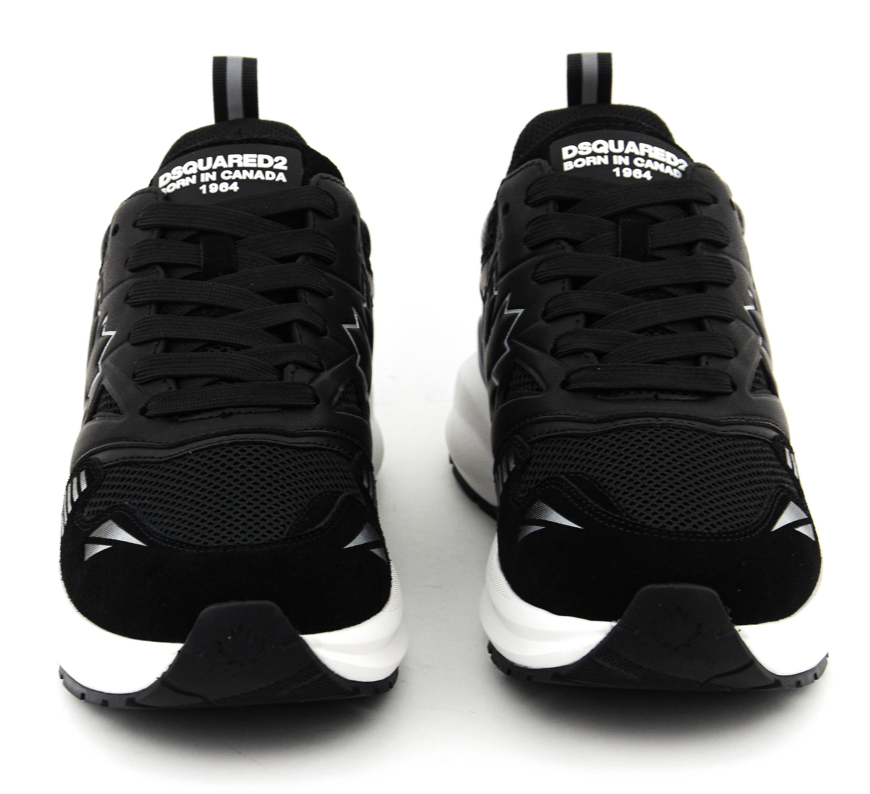 DSQUARED2 DASH SNEAKER BLACK WHITE