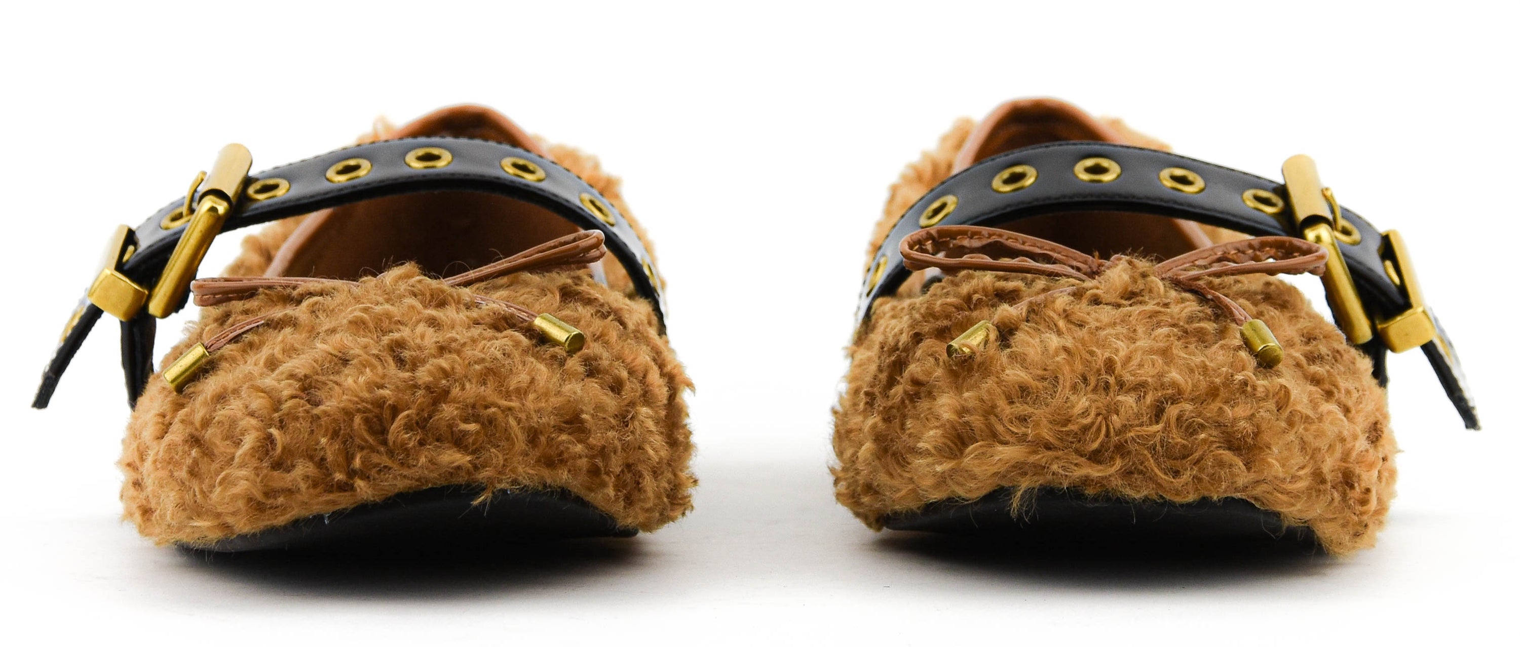 LOAFER TEDDY BALLERINA COGNAC