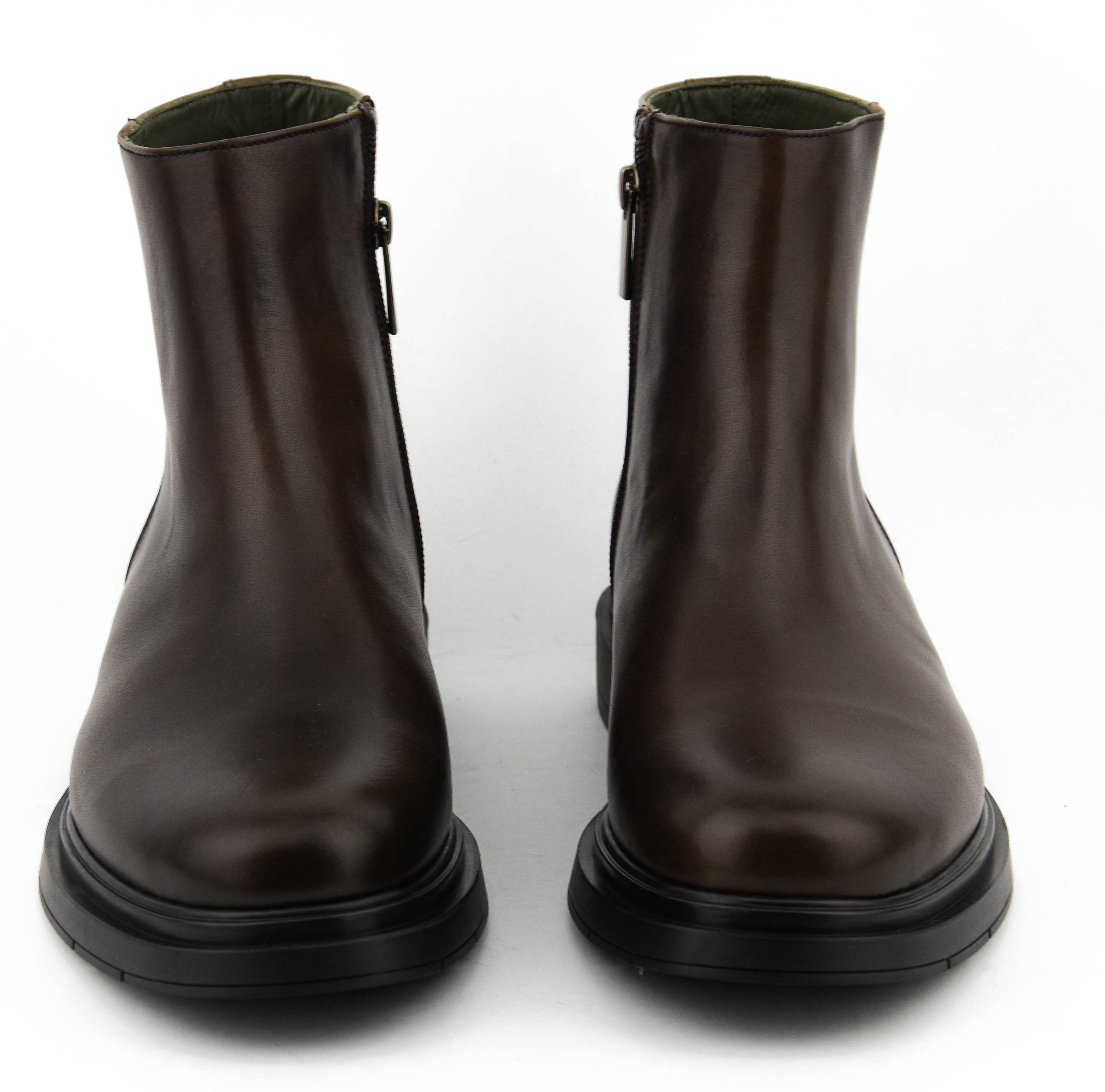 PAUL WARMER ZIPBOOT BROWN