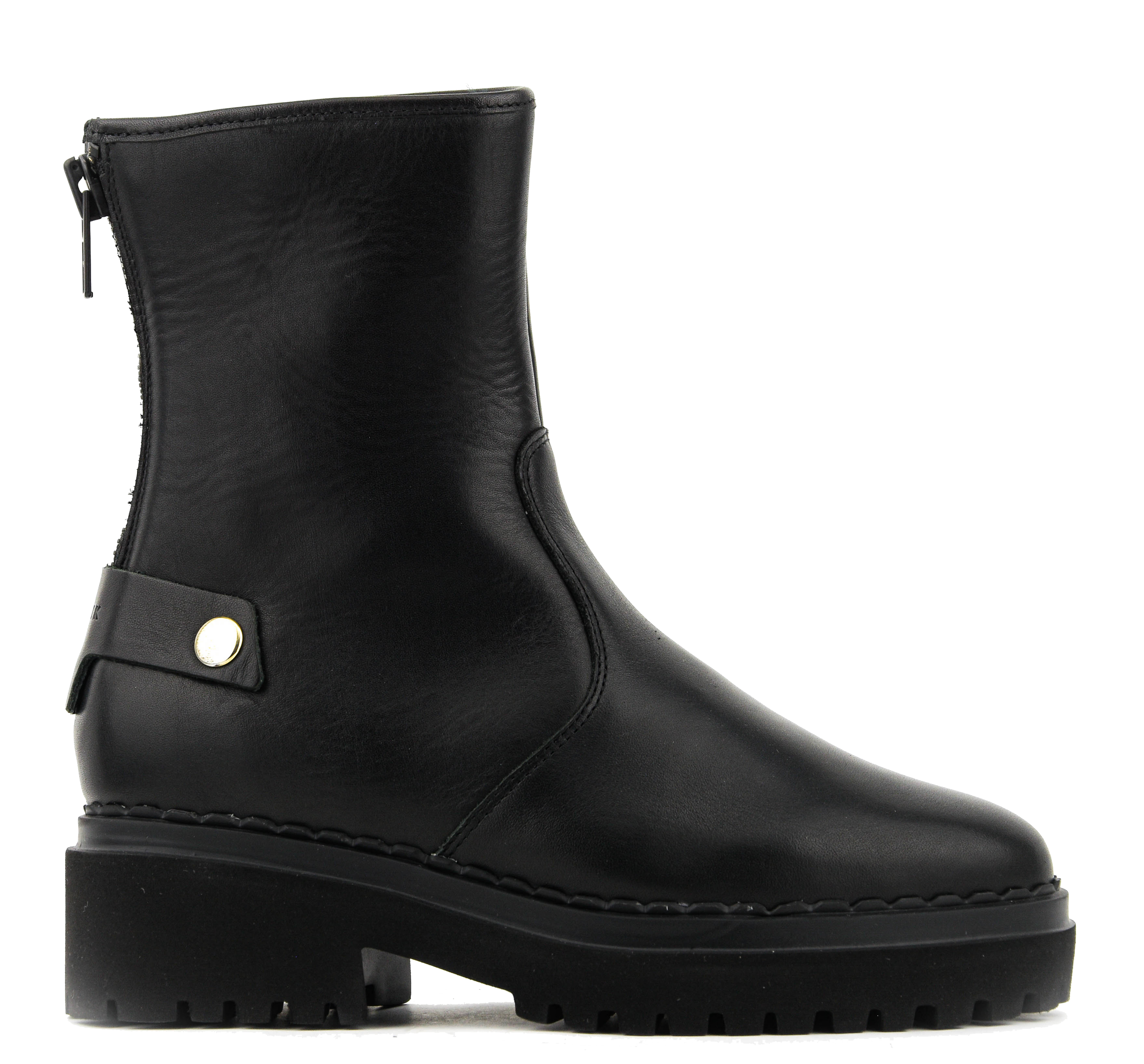 NUBIKK FAE LEVA FUR BOOT BLACK