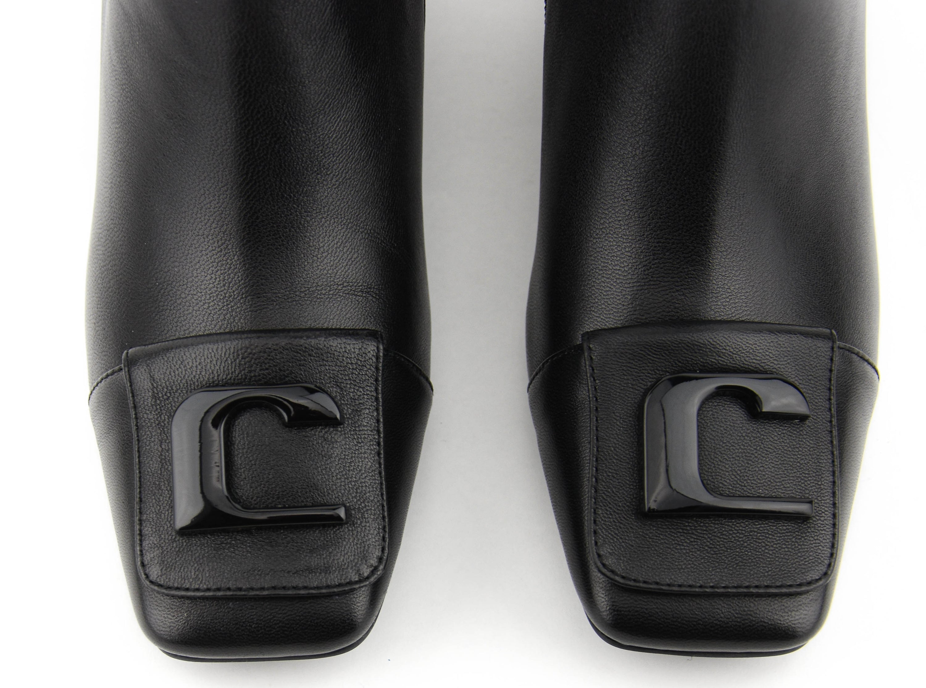 LOLA CRUZ LOGO BOOT BLACK