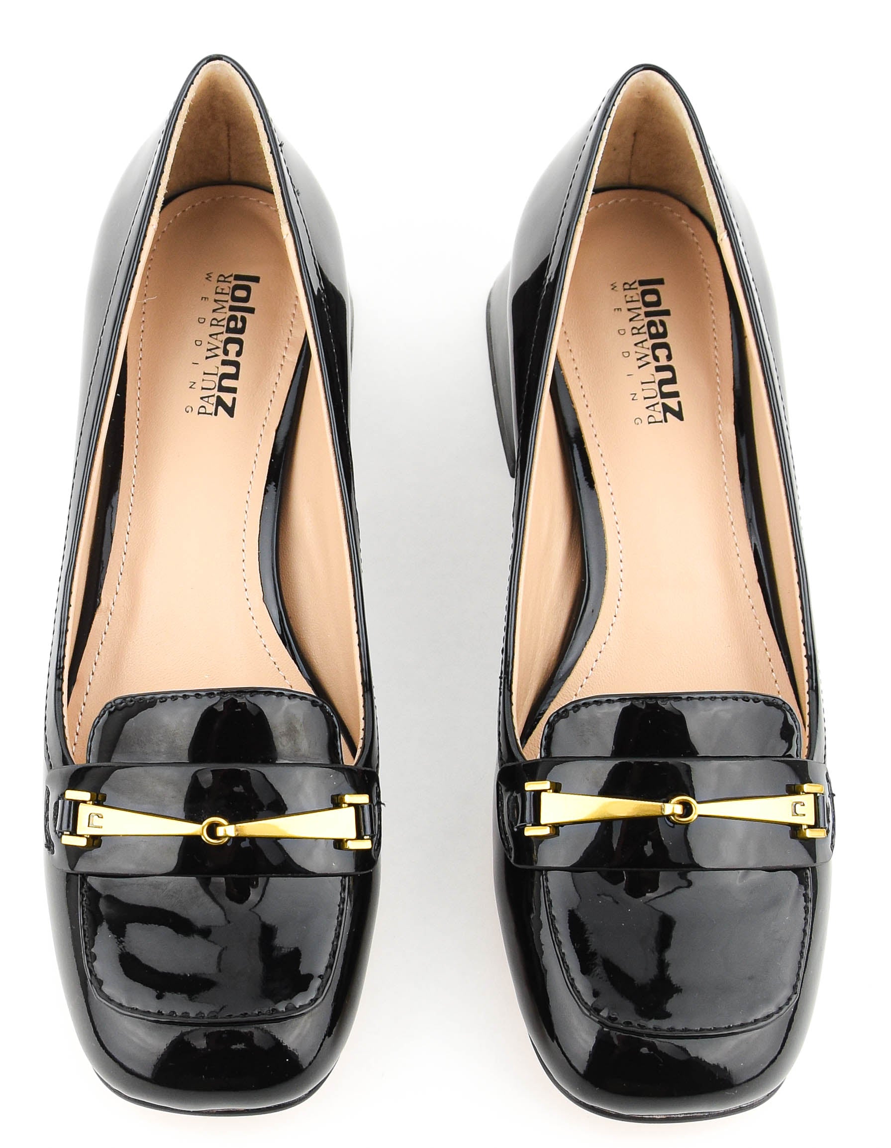 LOLA CRUZ X PAUL WARMER CLOVER PUMP BLACK