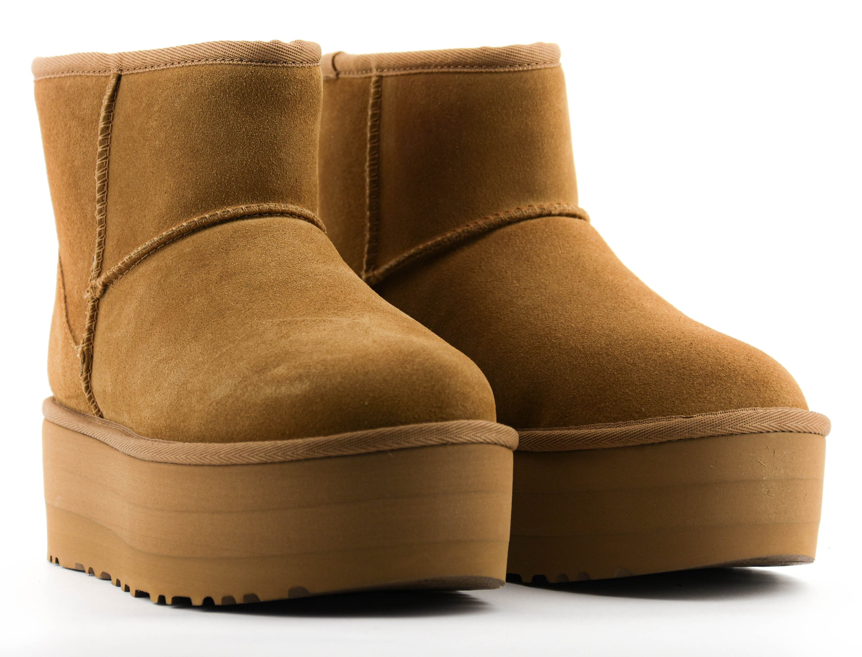 UGG CLASSIC MINI PLATFORM CHESTNUT