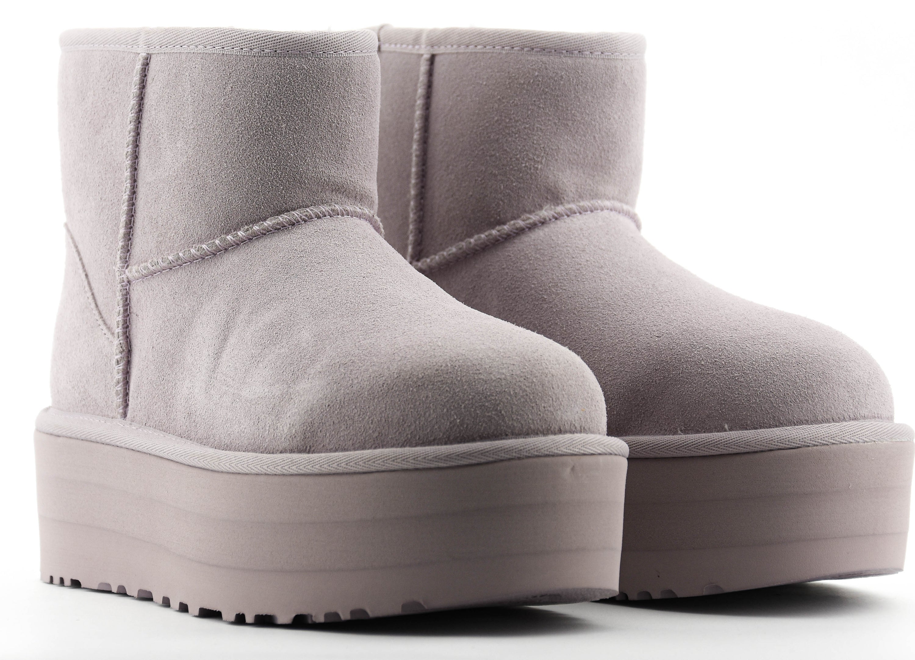 UGG CLASSIC MINI PLATFORM PALE SMOKE