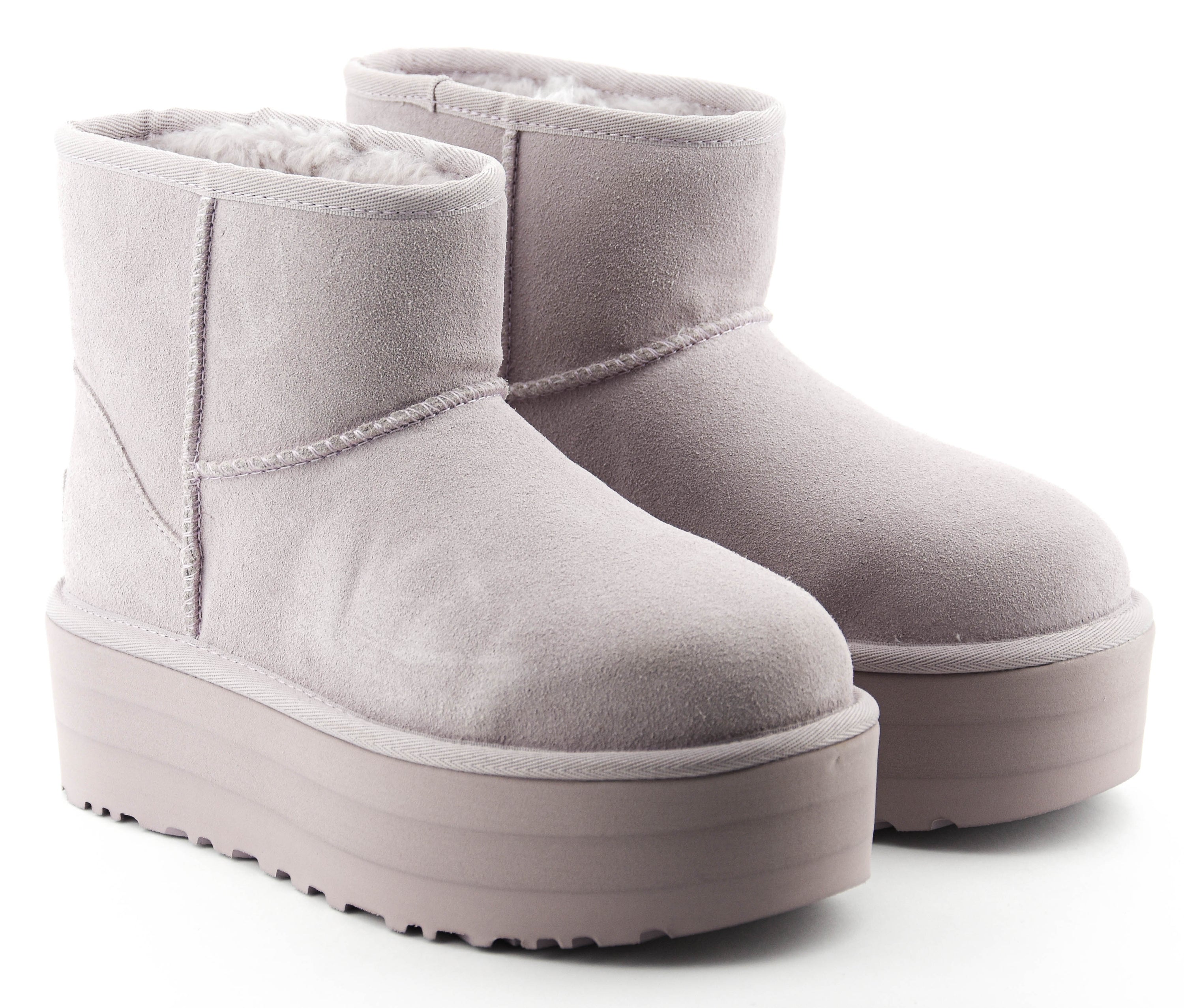 UGG CLASSIC MINI PLATFORM PALE SMOKE