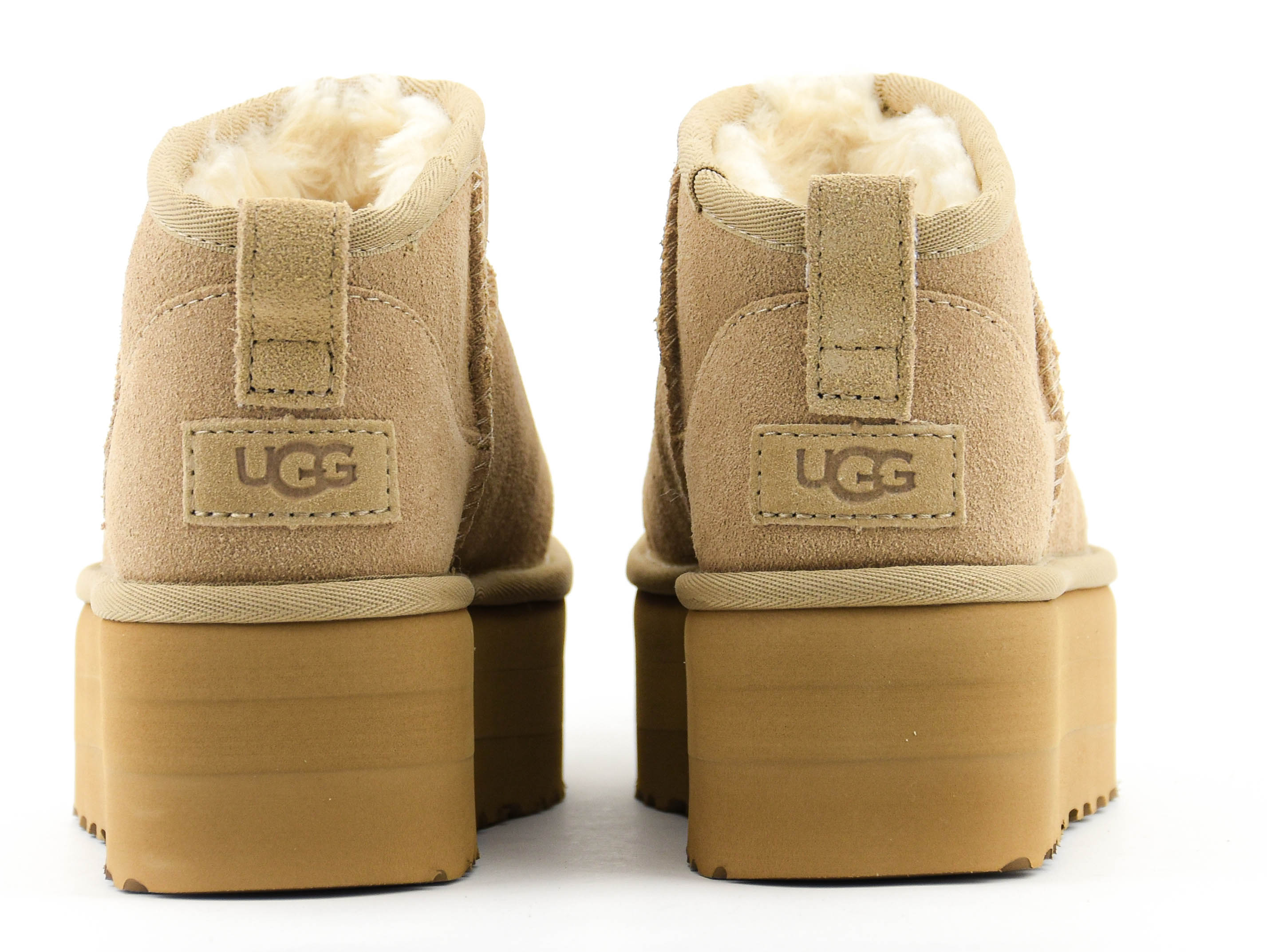 正規品UGGW CLASSIC ULTRAMINI PLATFORMベージュ24 Womens UGG® Classic Ultra Mini Platform Boot - Sand