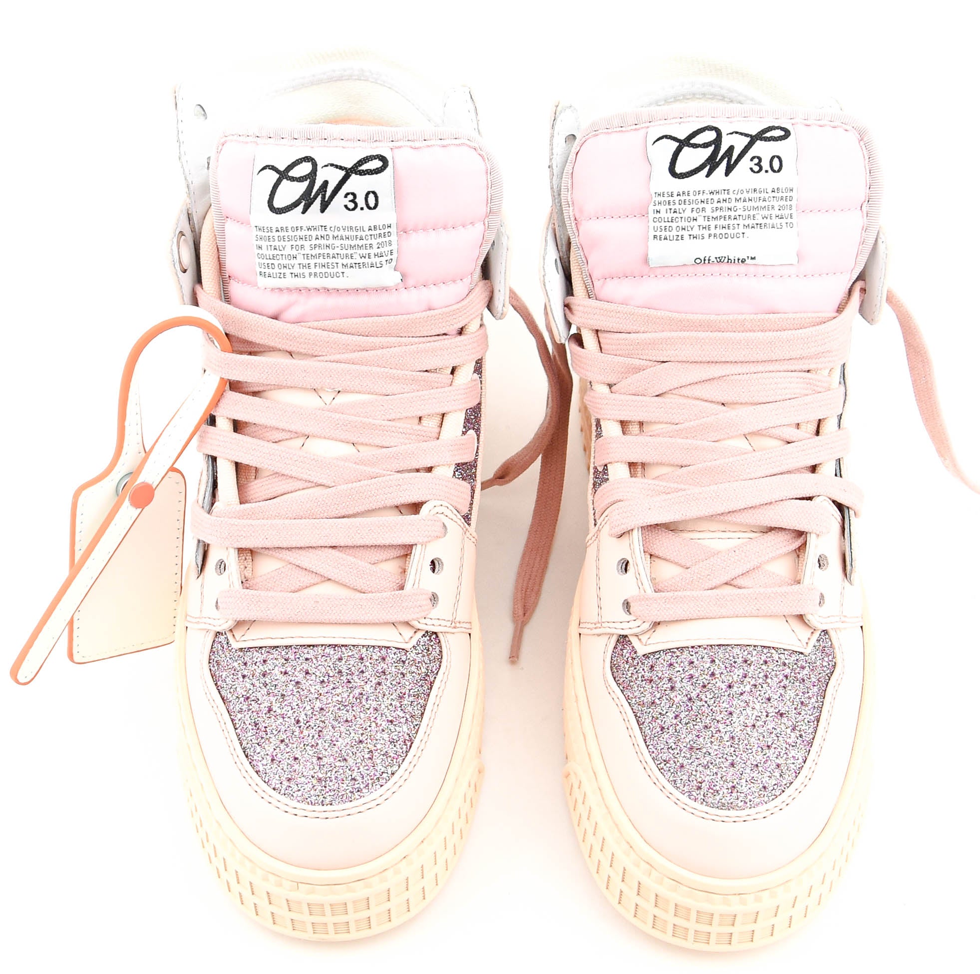 OFF WHITE 3.0 OFF COURT GLITTER NUDE