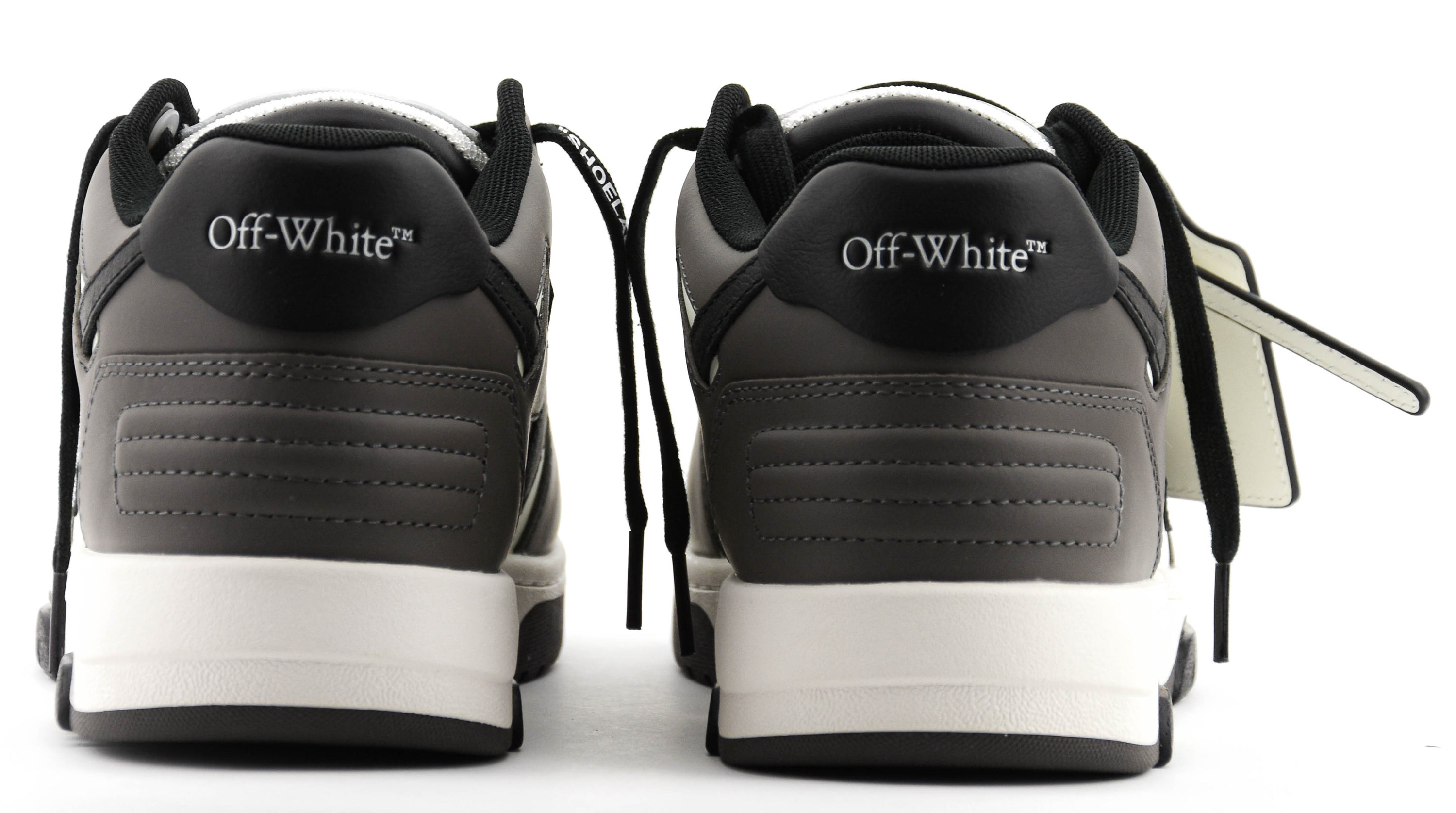 OFF WHITE OUT OF OFFICE DARK GREY BLACK