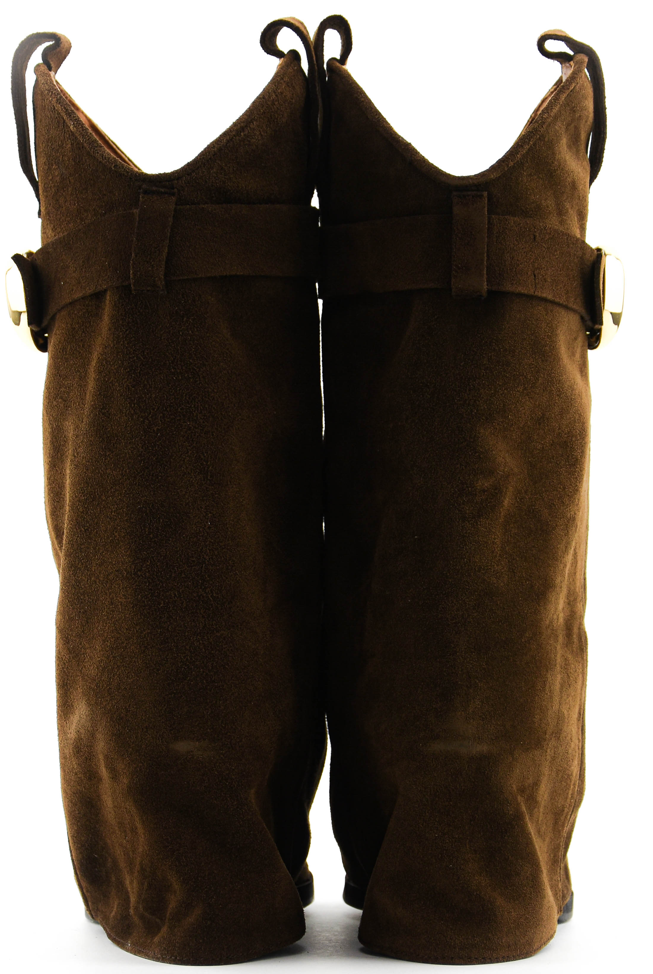 TORAL FOLK BOOT BROWN SUEDE