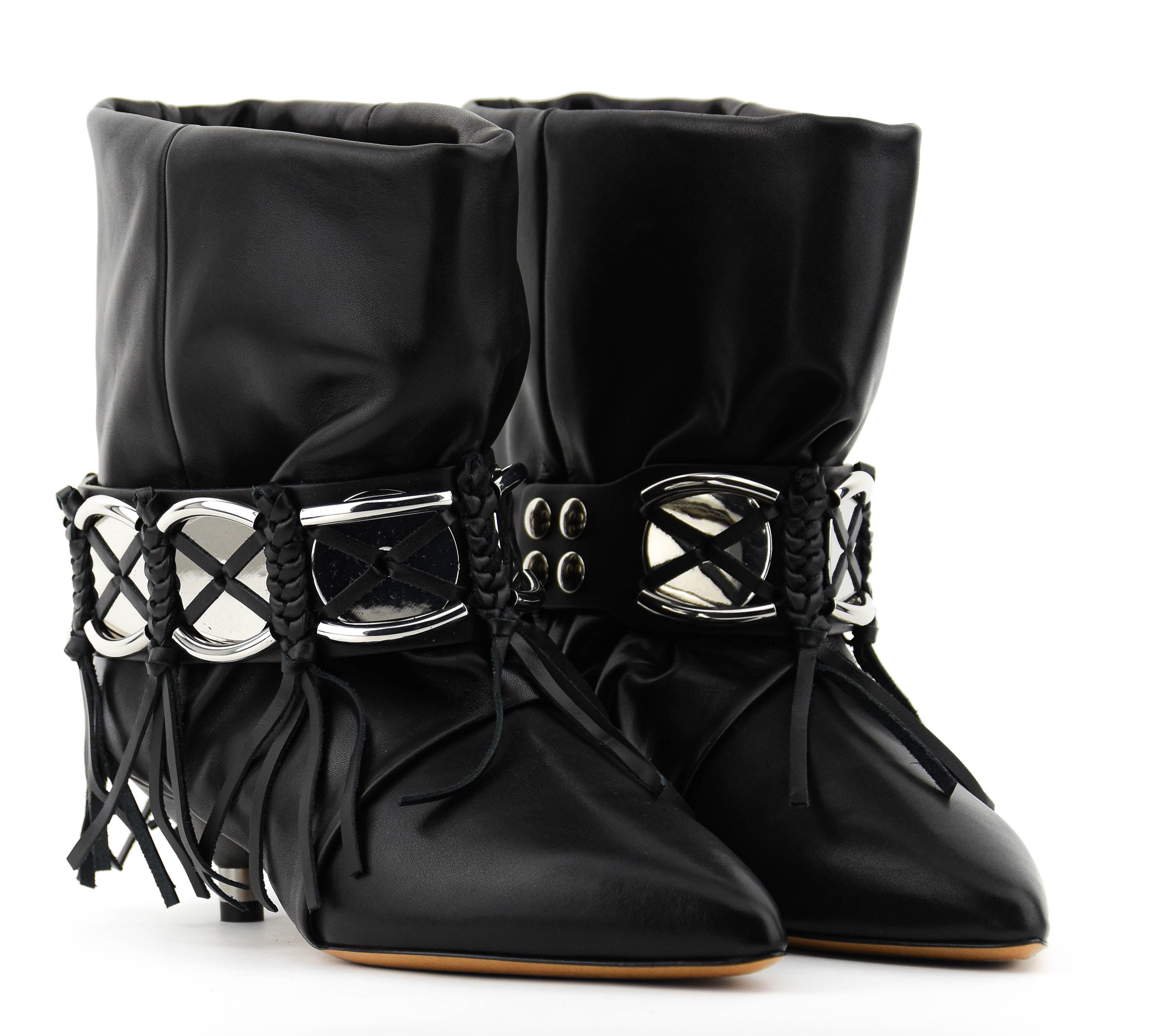 ISABEL MARANT EBBI GAUCHO BOOT BLACK