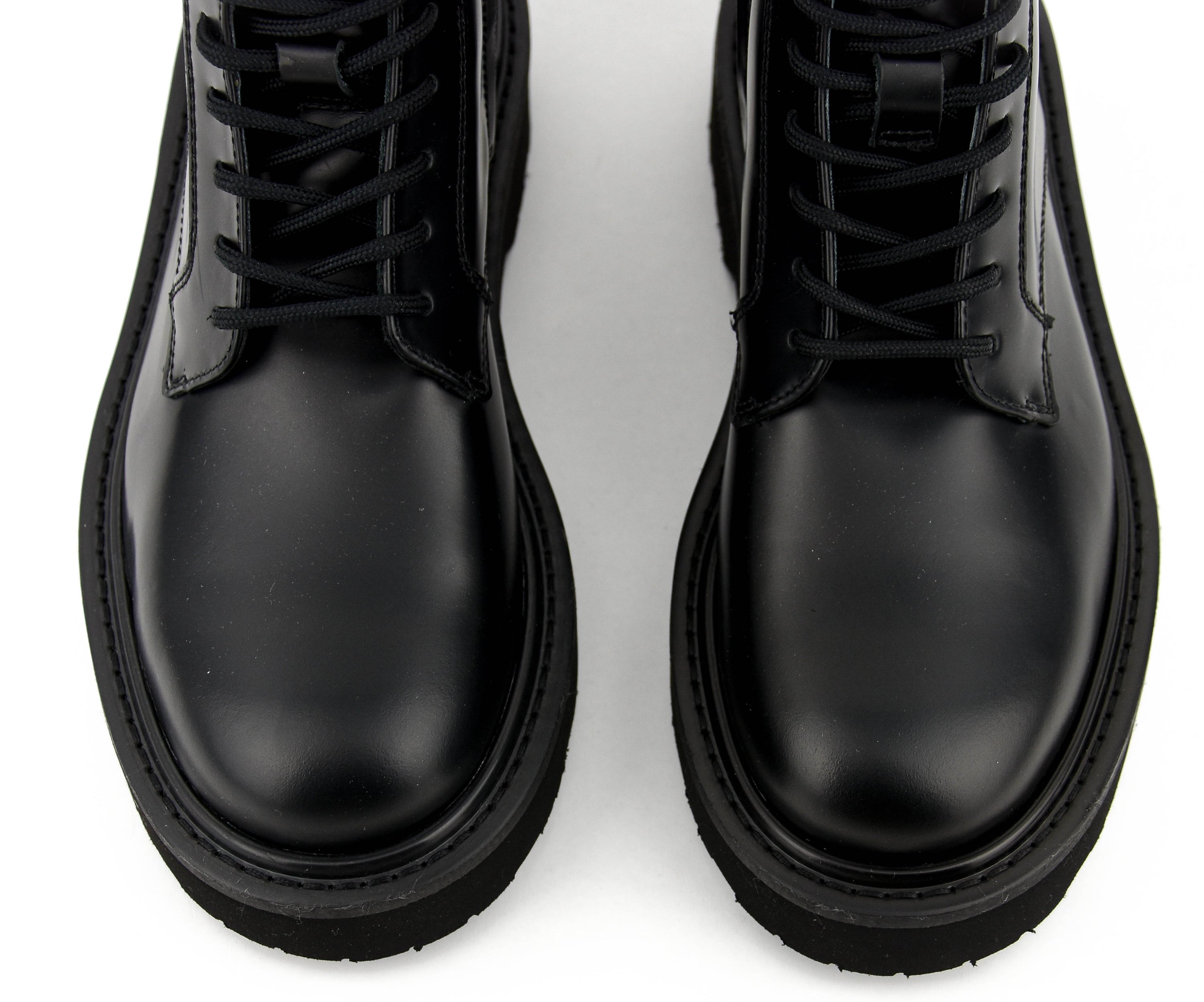 KENZO UKIO LACE UP BOOT BLACK