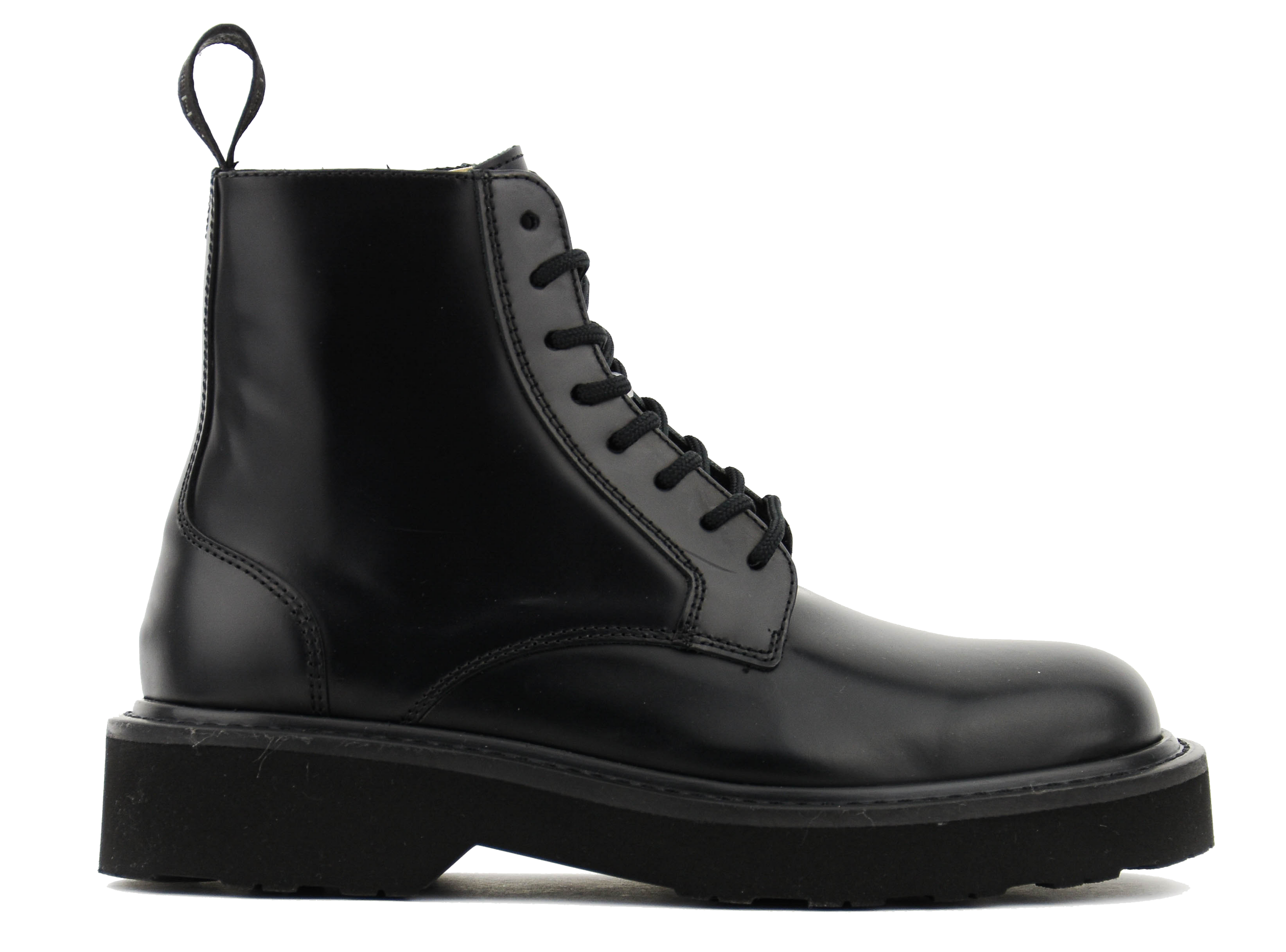 KENZO UKIO LACE UP BOOT BLACK