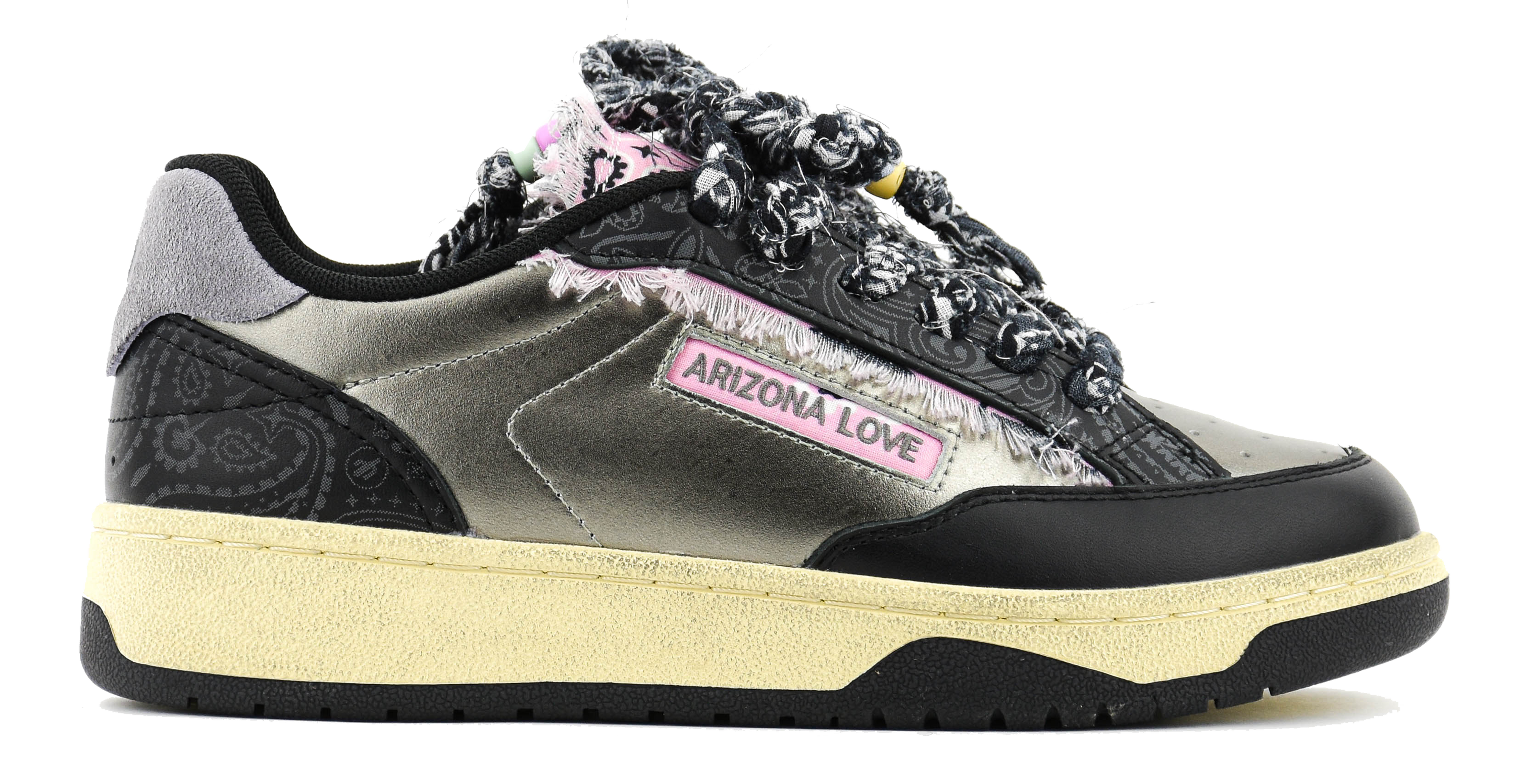 ARIZONA LOVE SNEAKER GUN METAL