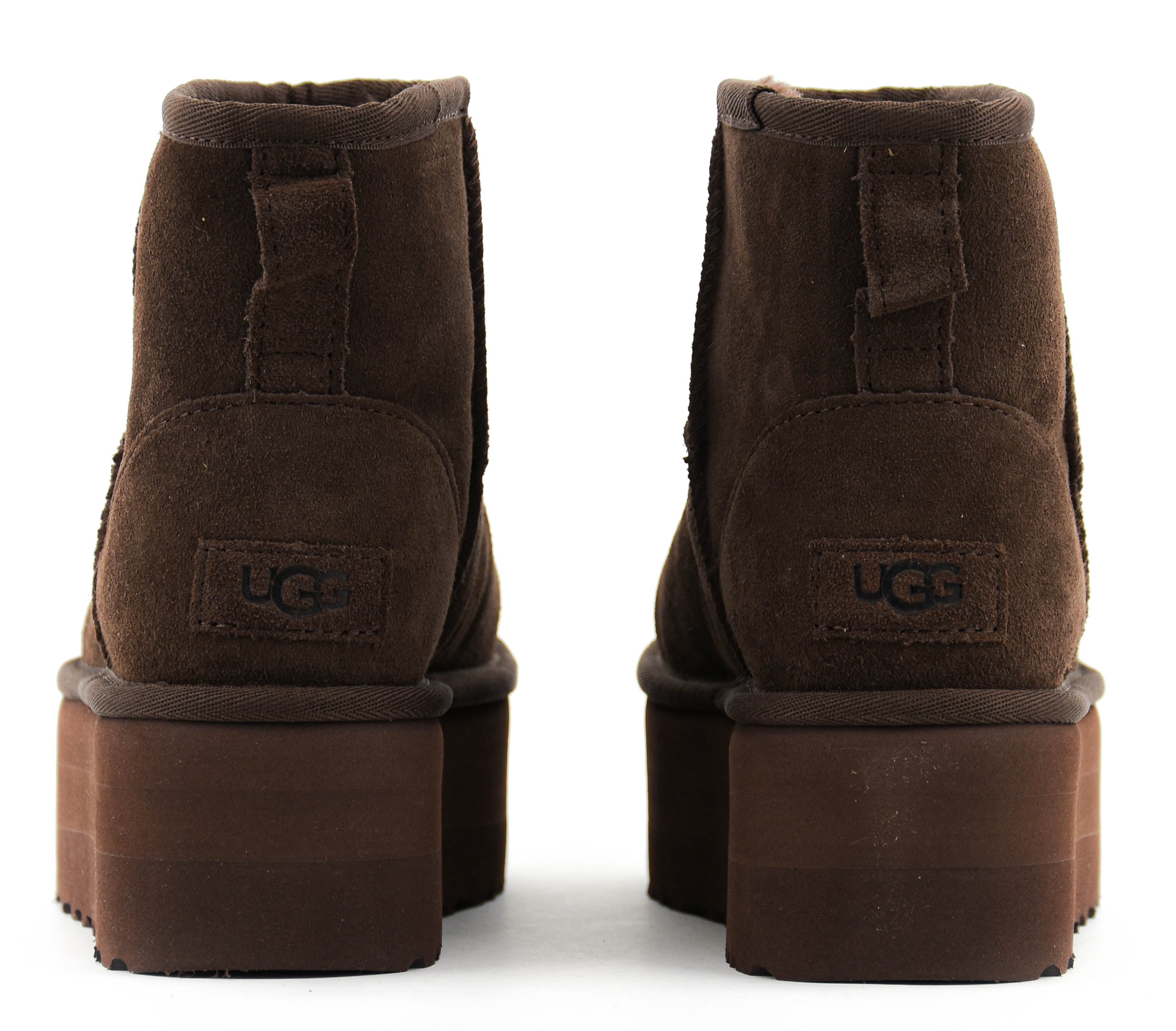 UGG CLASSIC MINI PLATFORM BURNT CEDAR