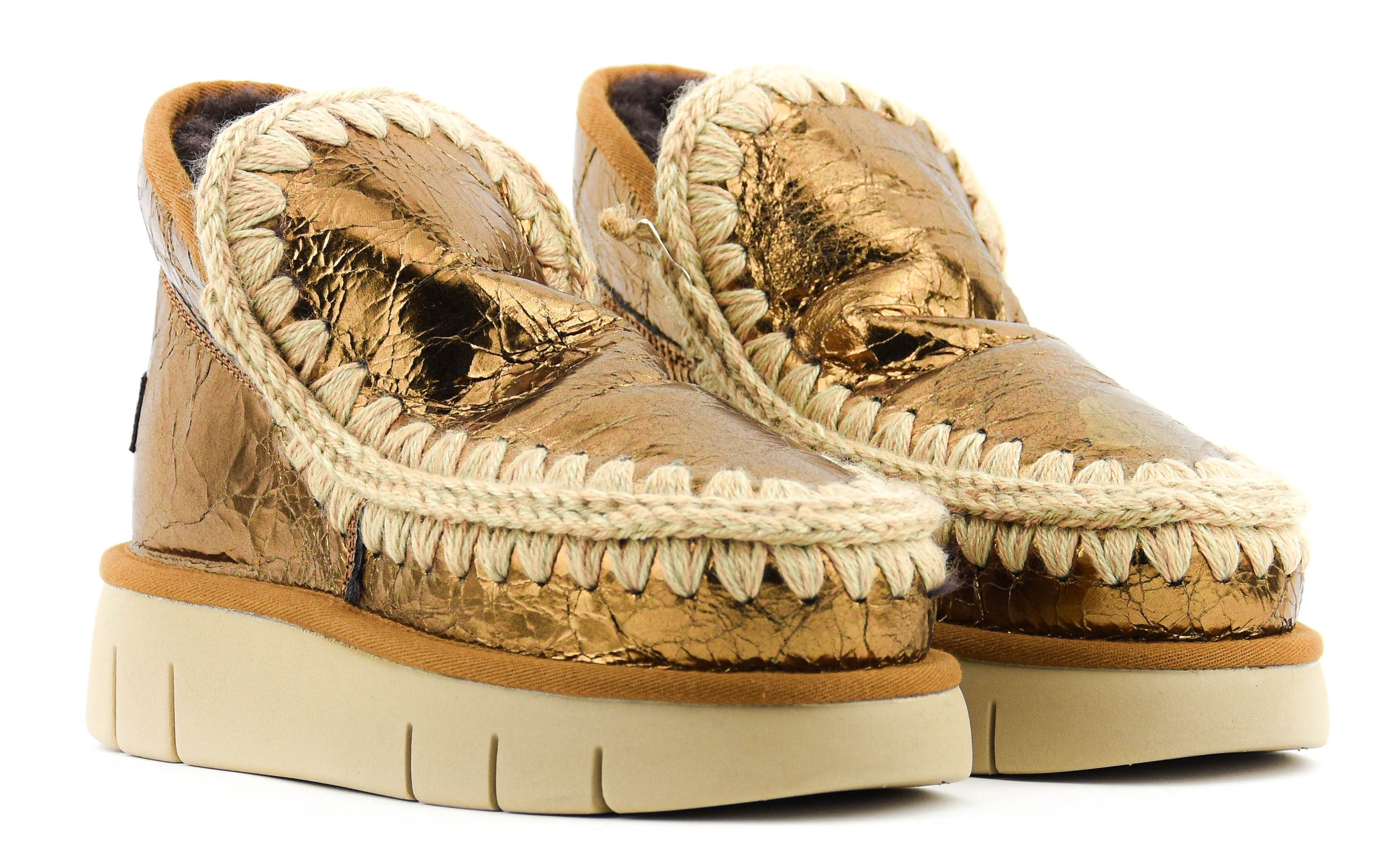 MOU ESKIMO BOUNCE SNEAKER GOLD