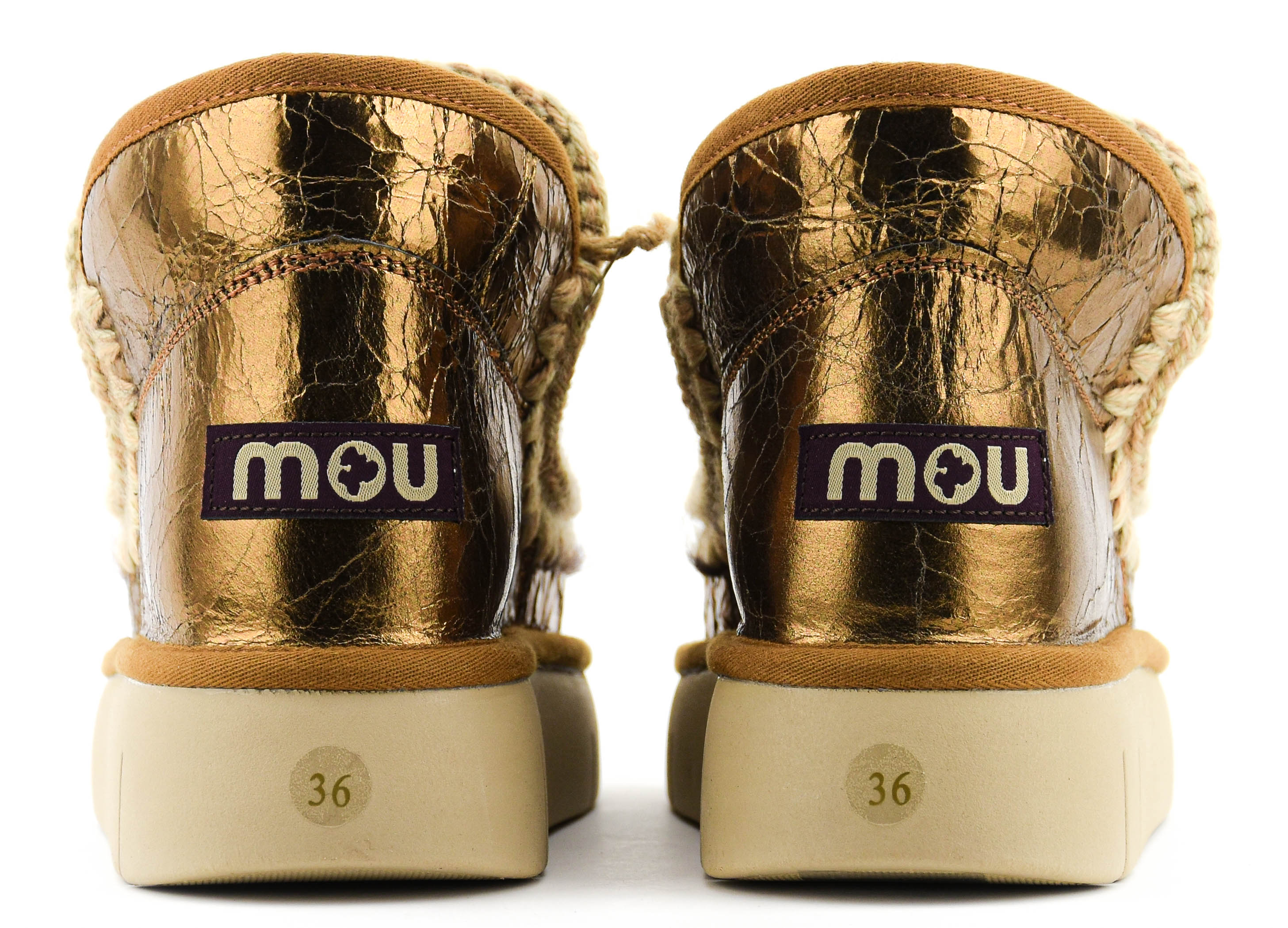 MOU ESKIMO BOUNCE SNEAKER GOLD