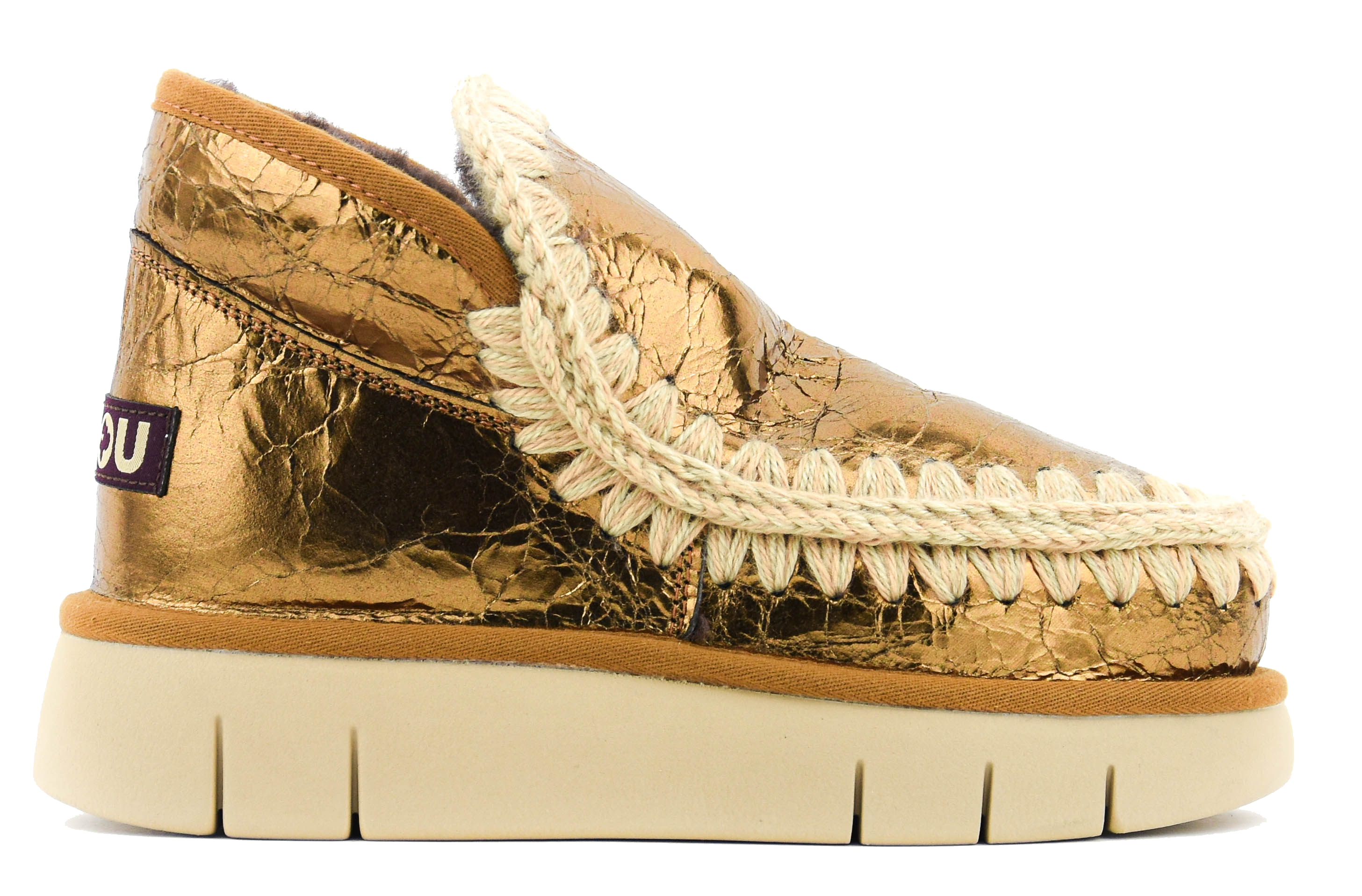 MOU ESKIMO BOUNCE SNEAKER GOLD