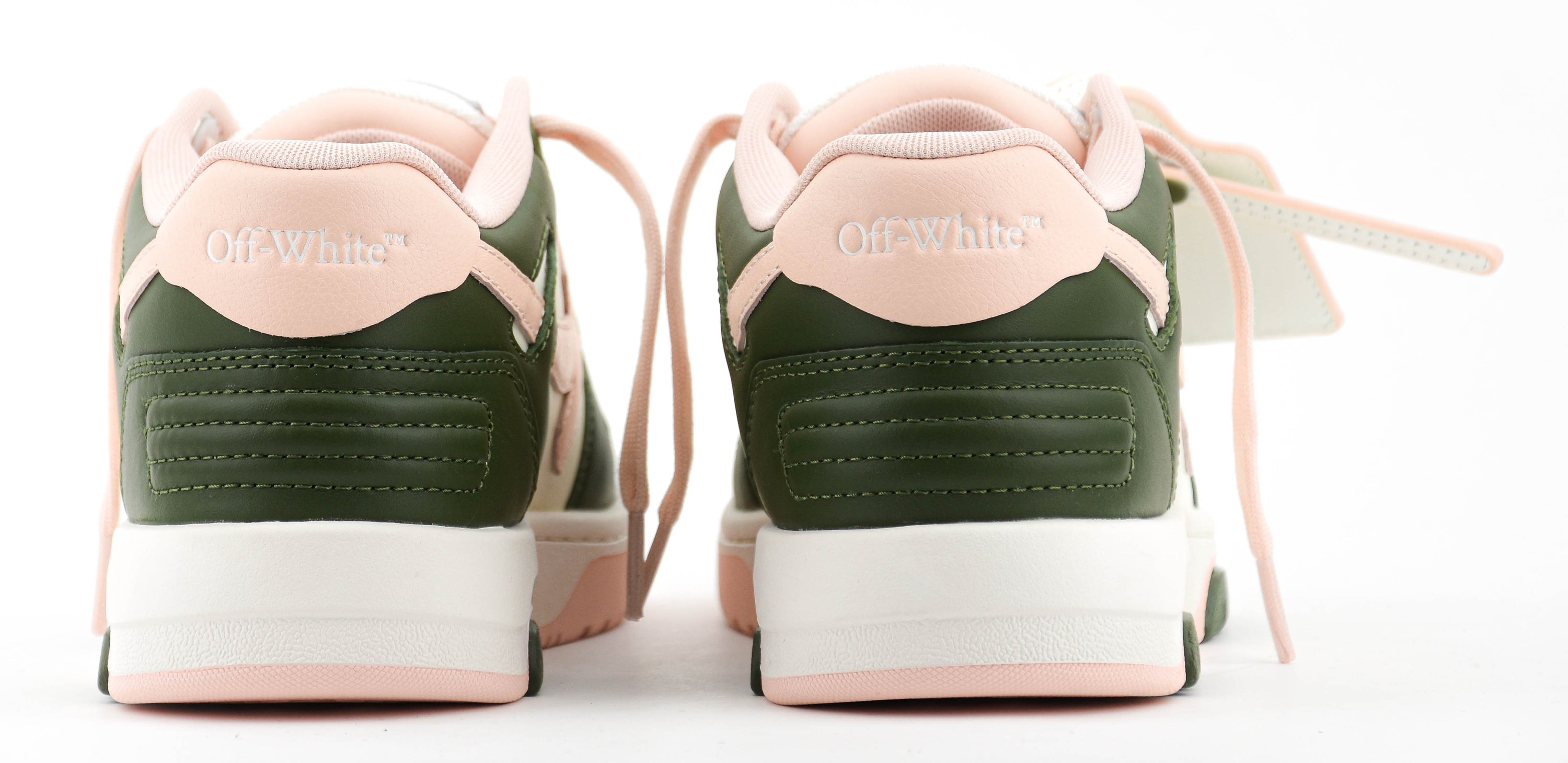 OFF WHITE OUT OFFICE MILITARY GREEN NUDE