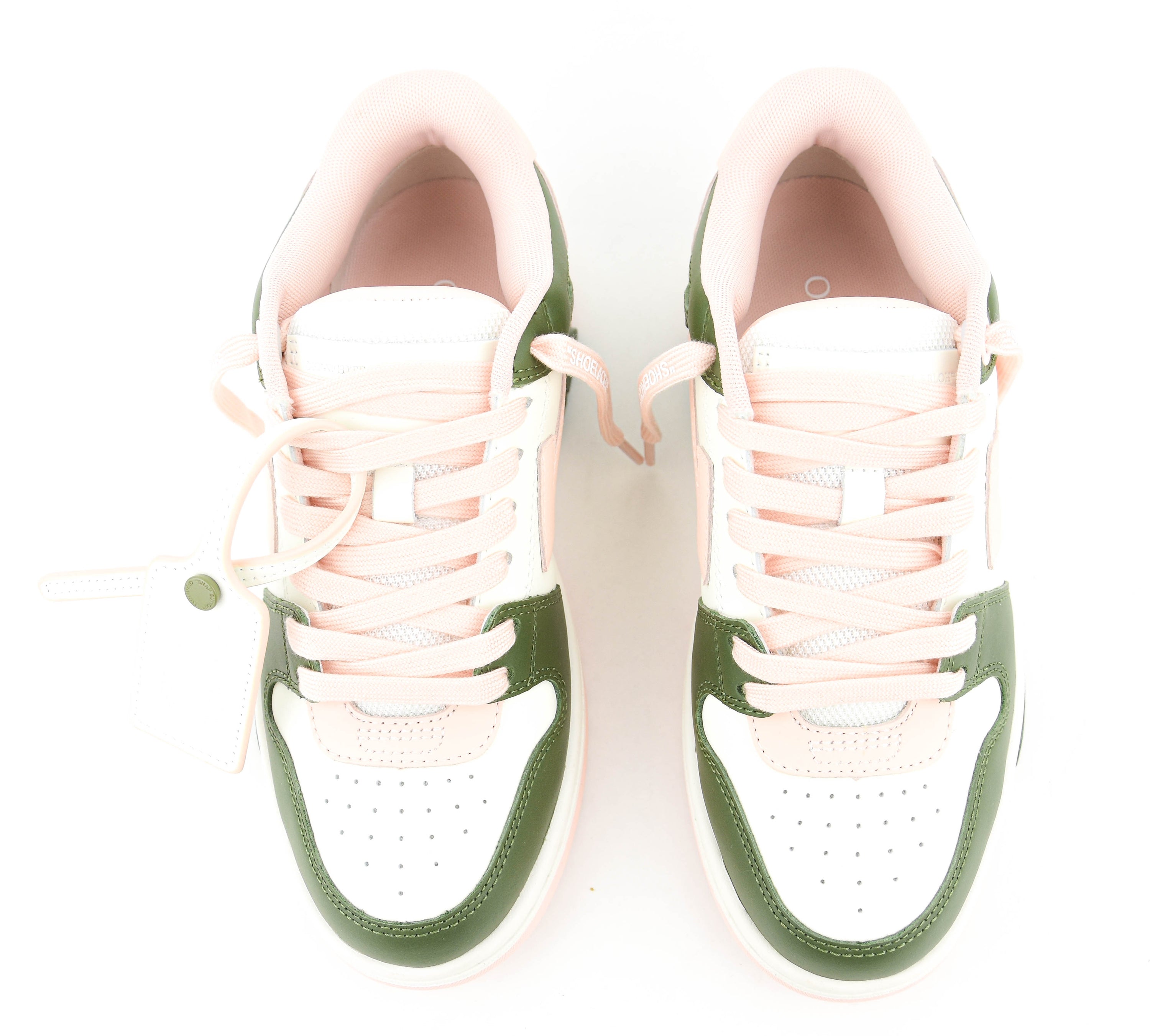 OFF WHITE OUT OFFICE MILITARY GREEN NUDE