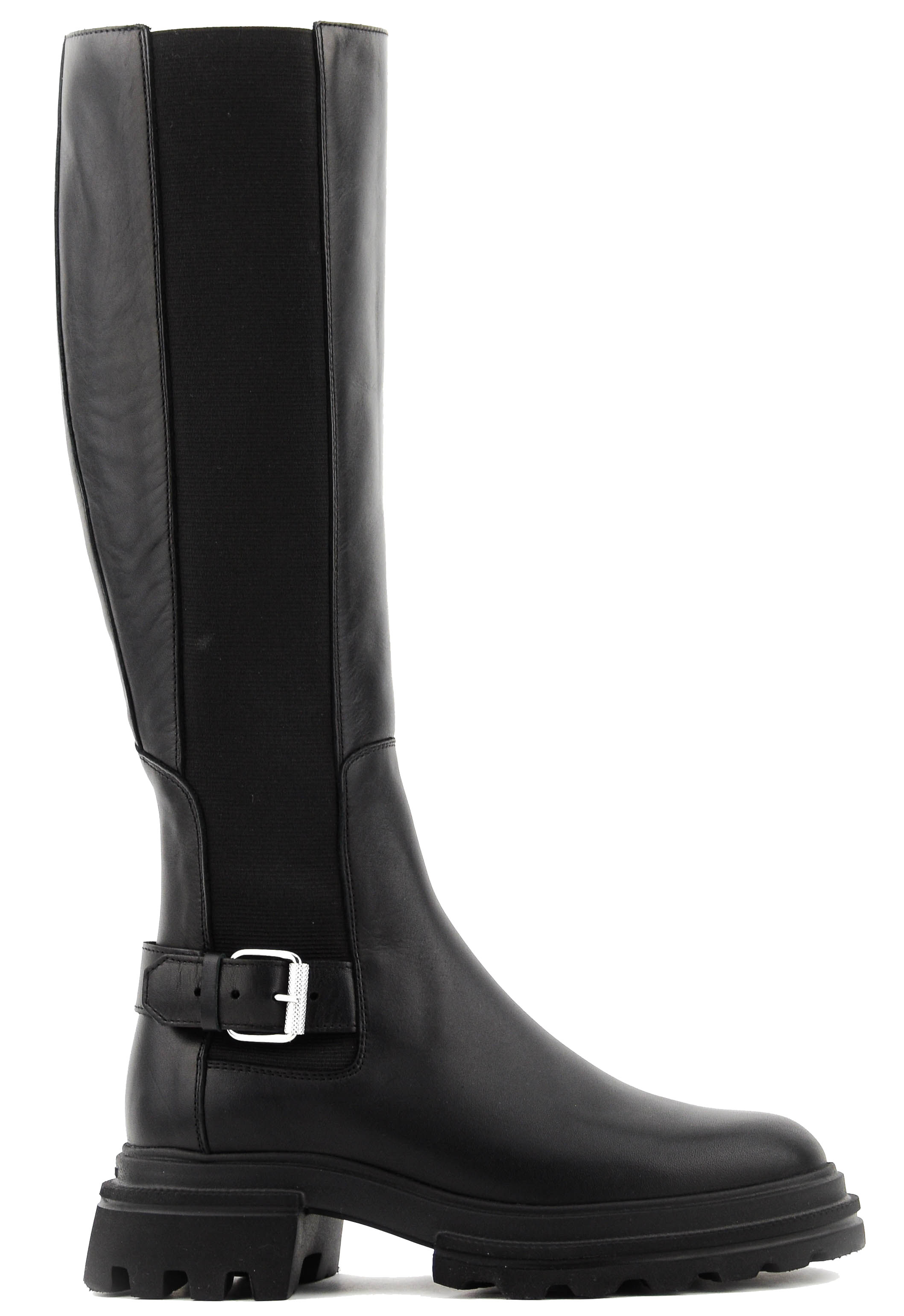 HOGAN H674 10 STOREY BOOT BLACK