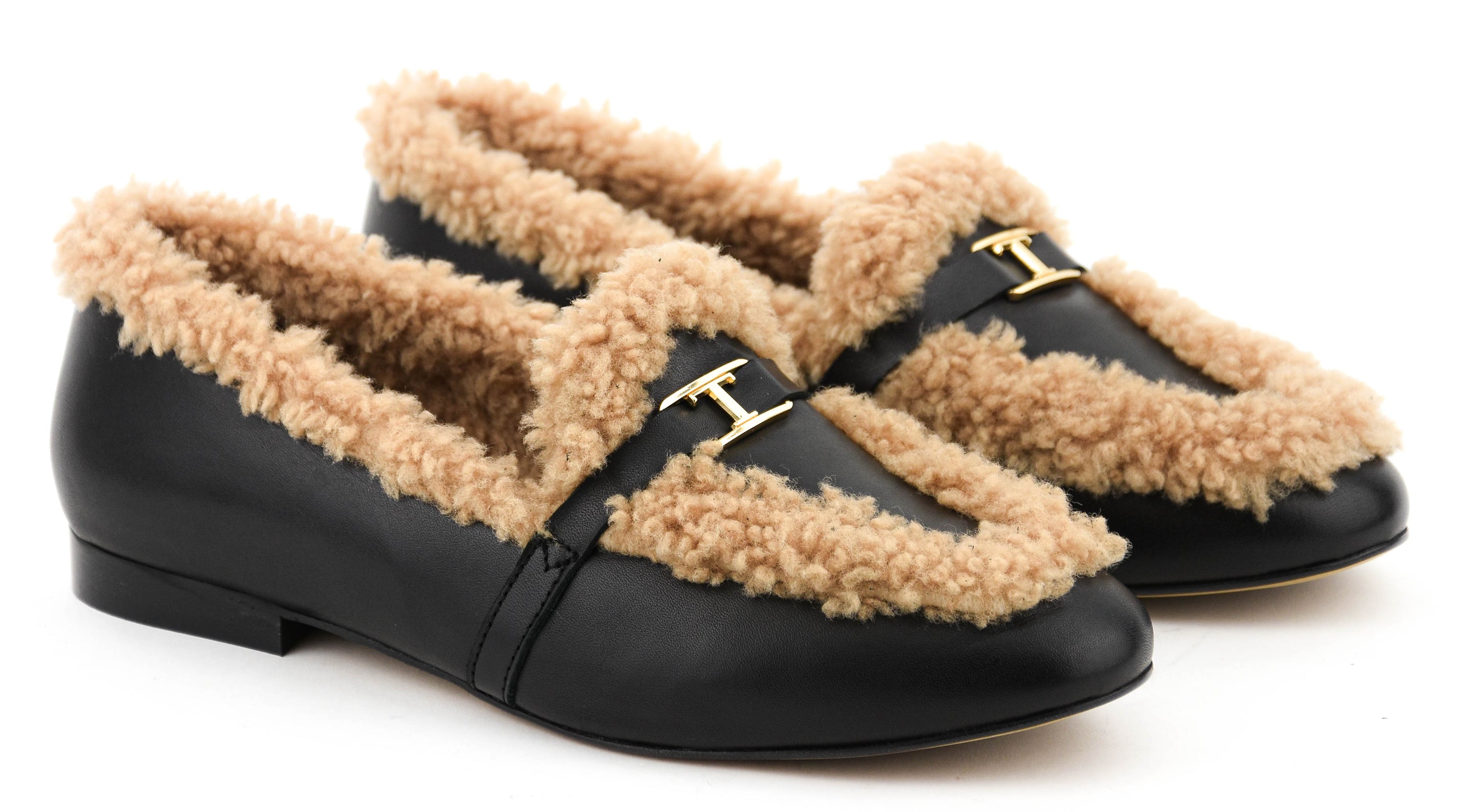 TORAL LILY LOAFER TEDDY BLACK